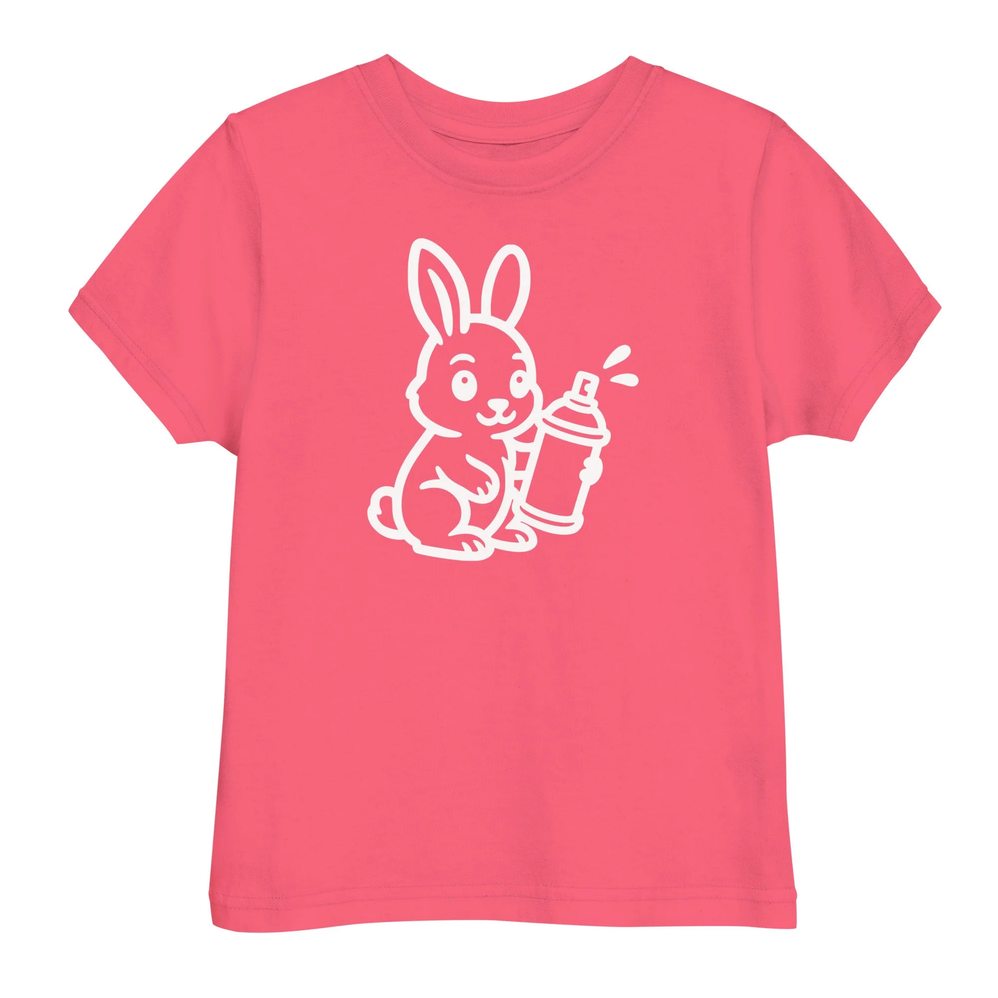 Bunny Graffiti Kids design by TSEL - Toddler jersey t-shirt