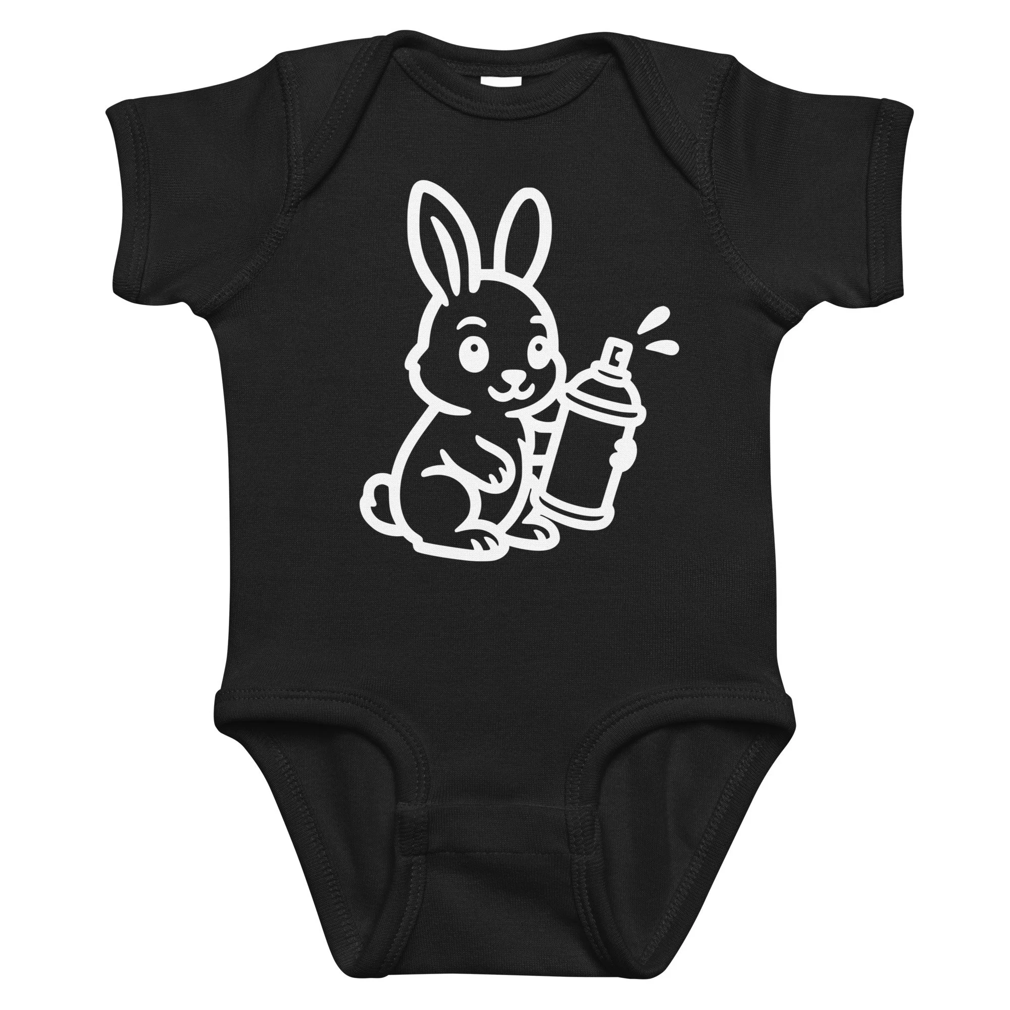 Bunny Graffiti Kids design by TSEL - Infant bodysuit