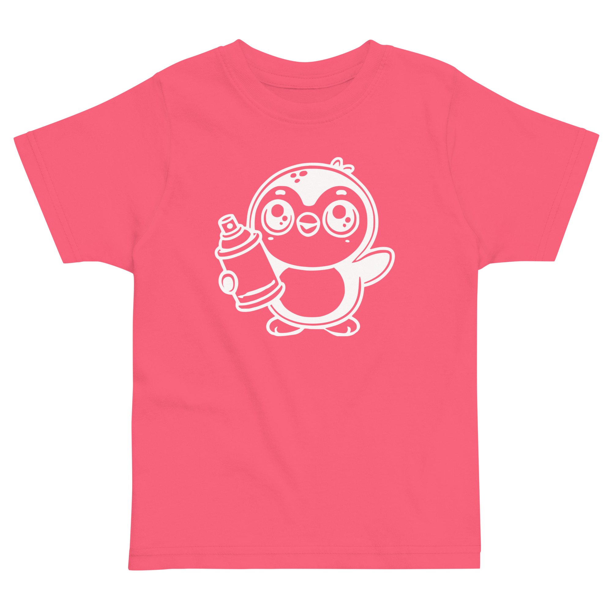Penguin Graffiti Kids design by TSEL - Toddler jersey t-shirt