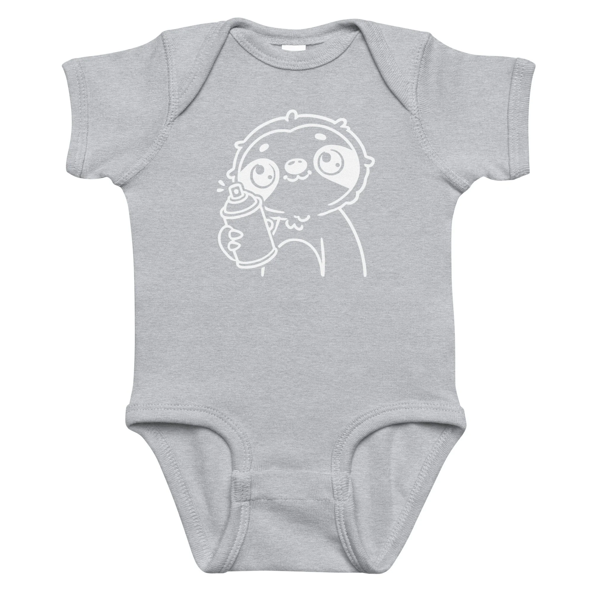 Sloth Graffiti Kids design by TSEL - Infant bodysuit