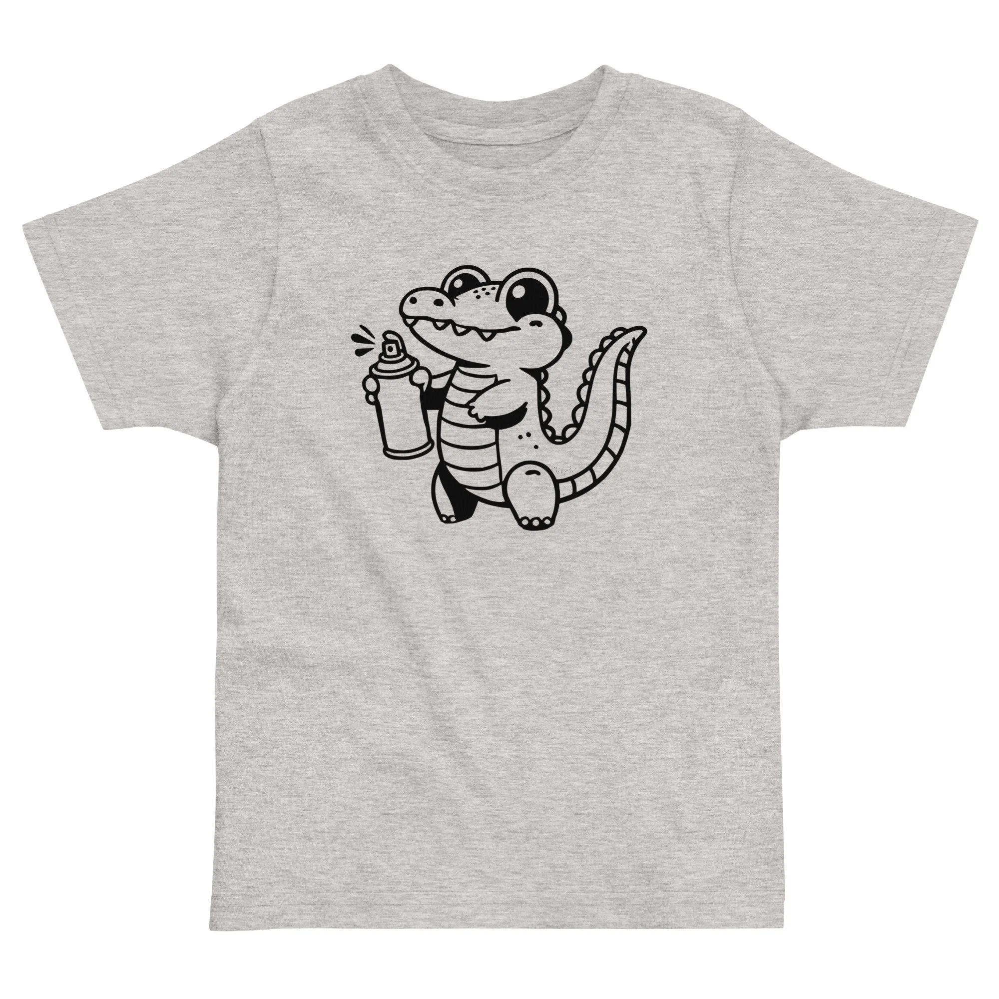 Alligator Graffiti Kids design by TSEL - Toddler jersey t-shirt