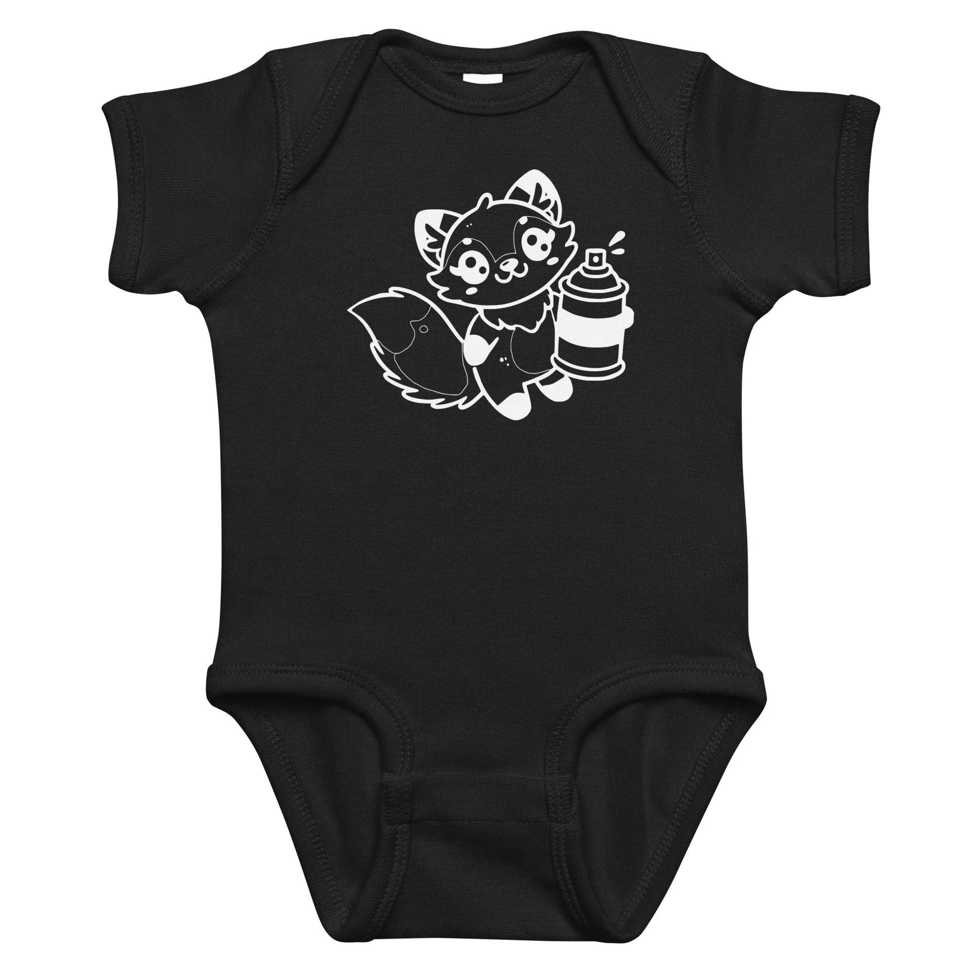 Fox Graffiti Kids design by TSEL - Infant bodysuit
