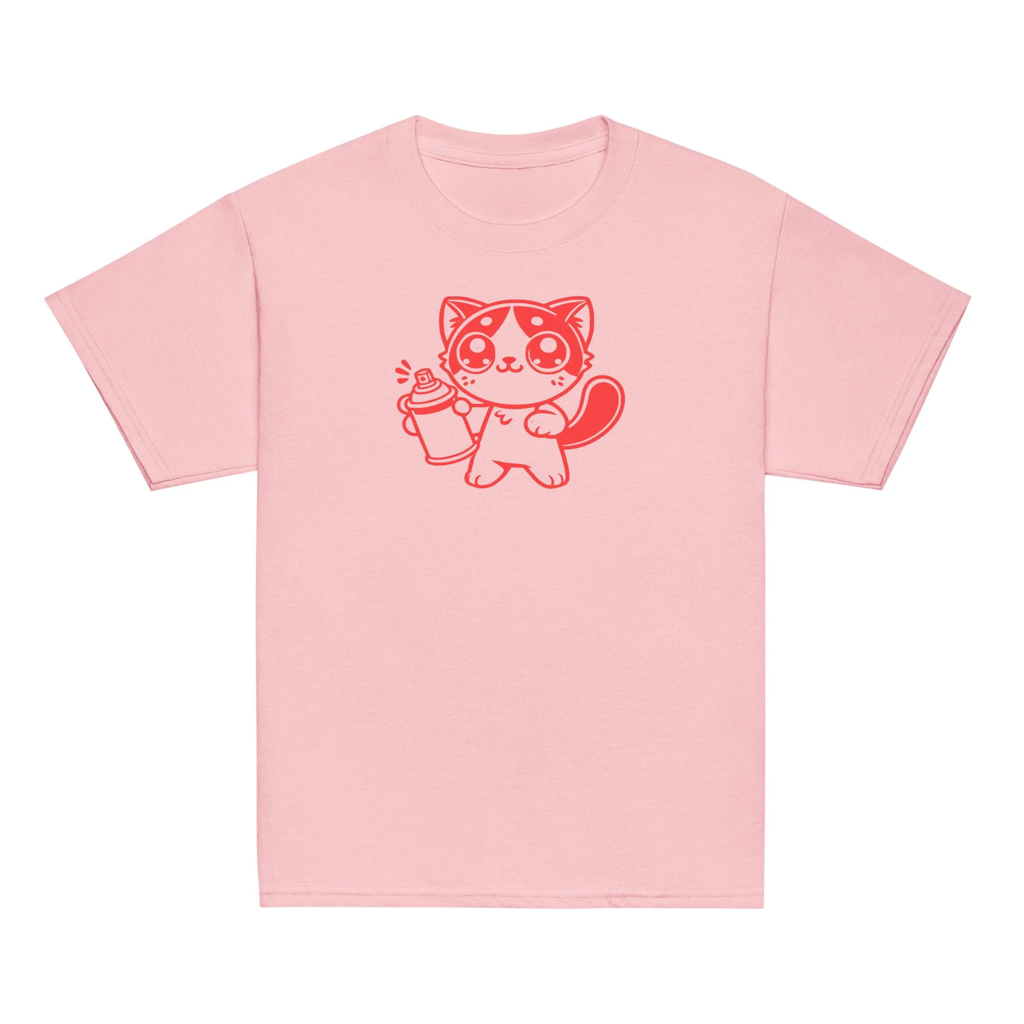 Kitten Graffiti Kids design by TSEL - Youth classic tee