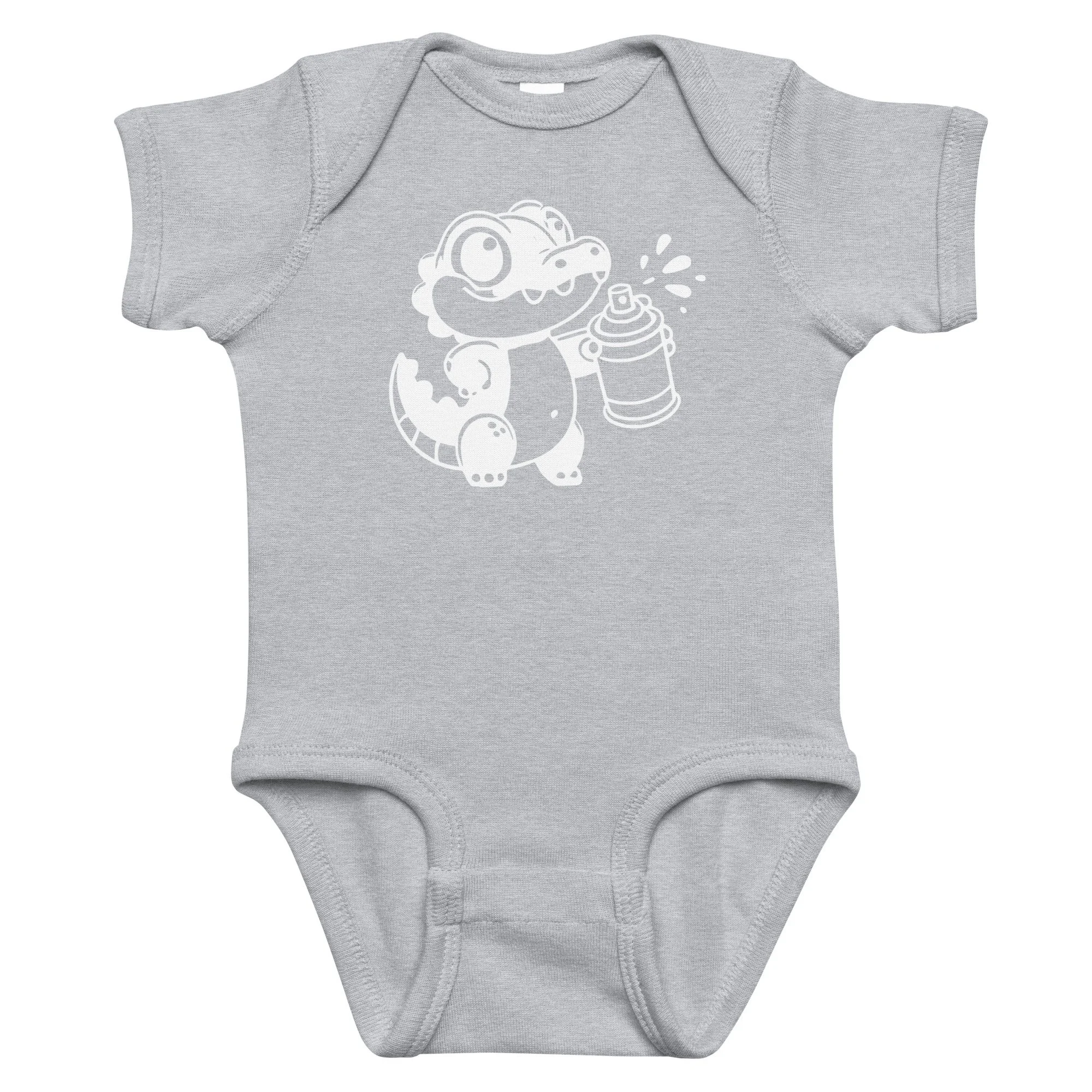 Crocodile Graffiti Kids design by TSEL - Infant bodysuit