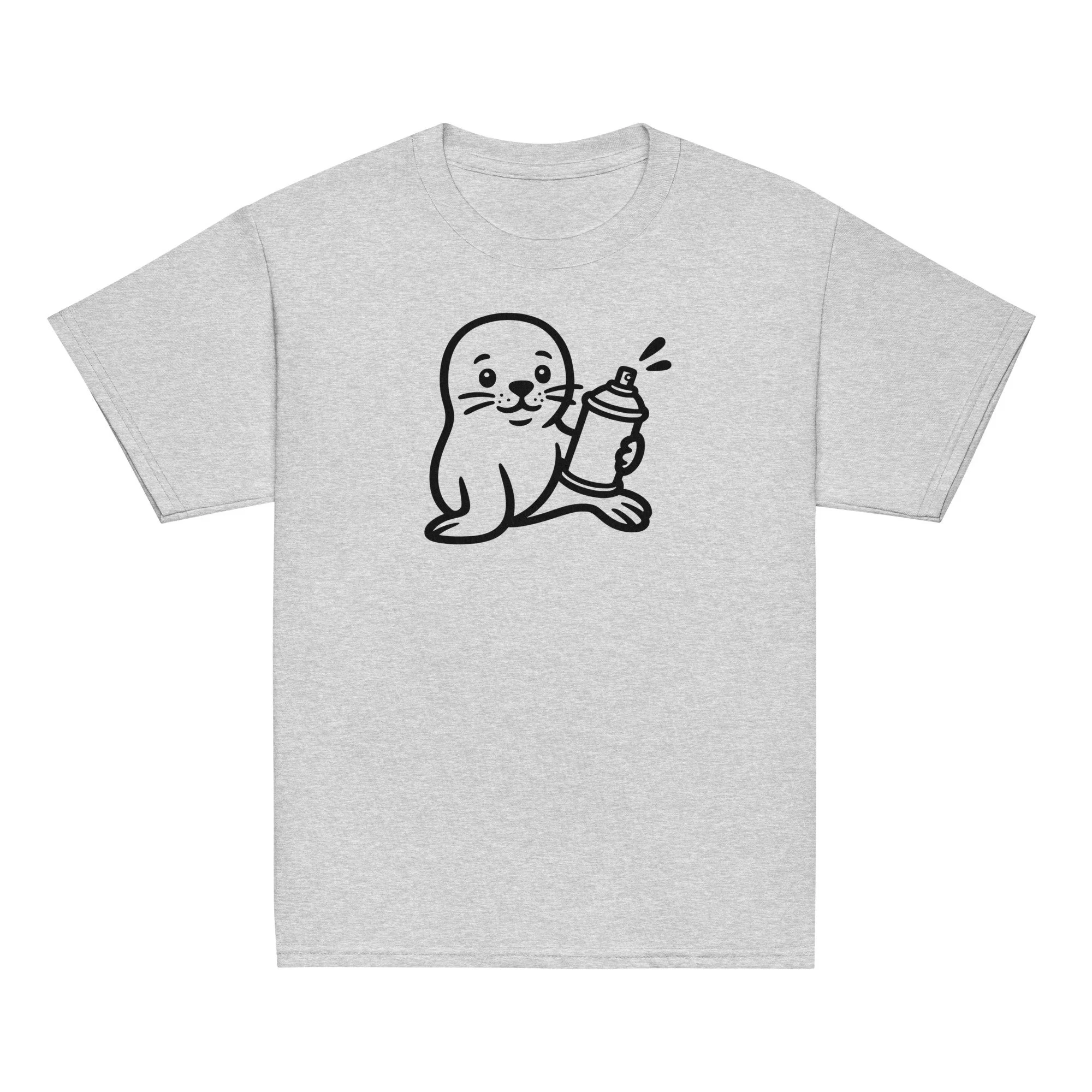Seal Graffiti Kids design by TSEL - Youth classic tee
