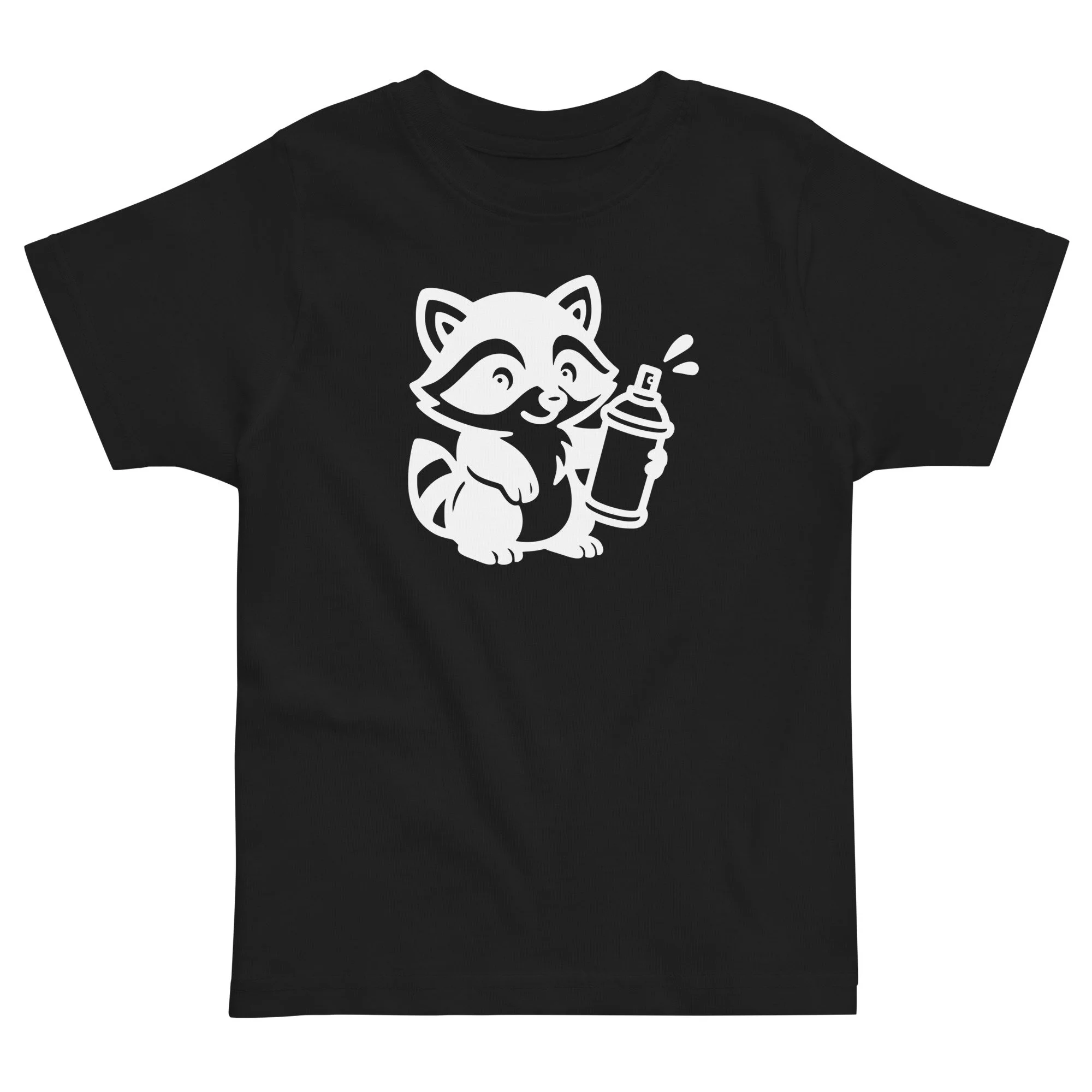 Raccoon Graffiti Kids design by TSEL - Toddler jersey t-shirt