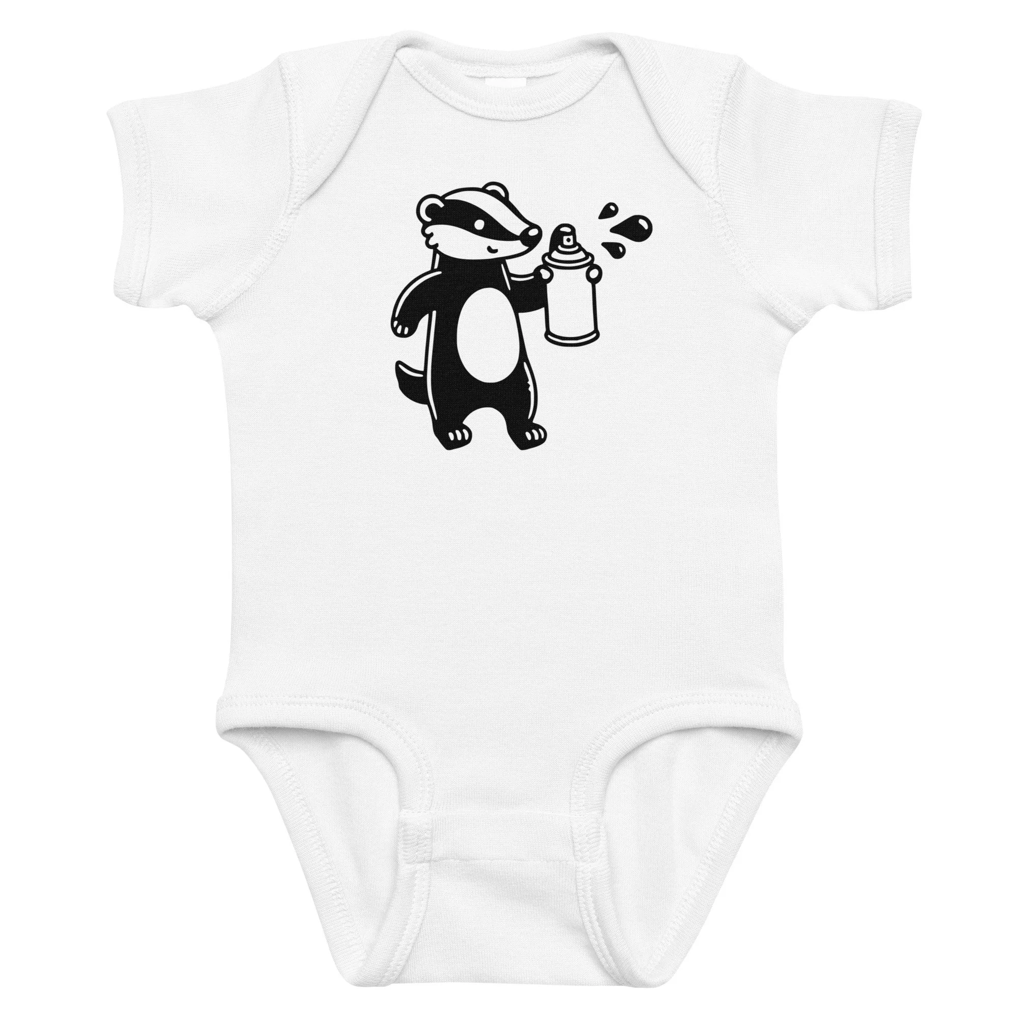Badger Graffiti Kids design by TSEL - Infant bodysuit