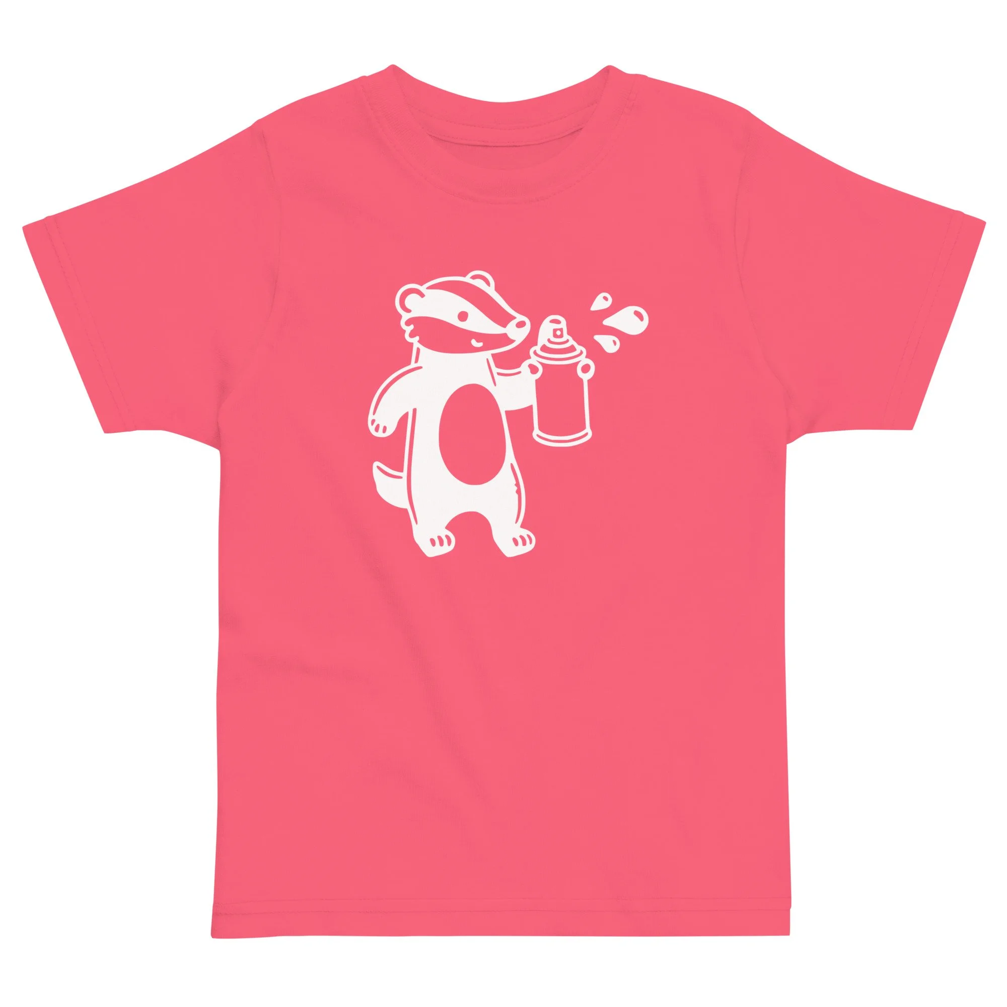 Badger Graffiti Kids design by TSEL - Toddler jersey t-shirt