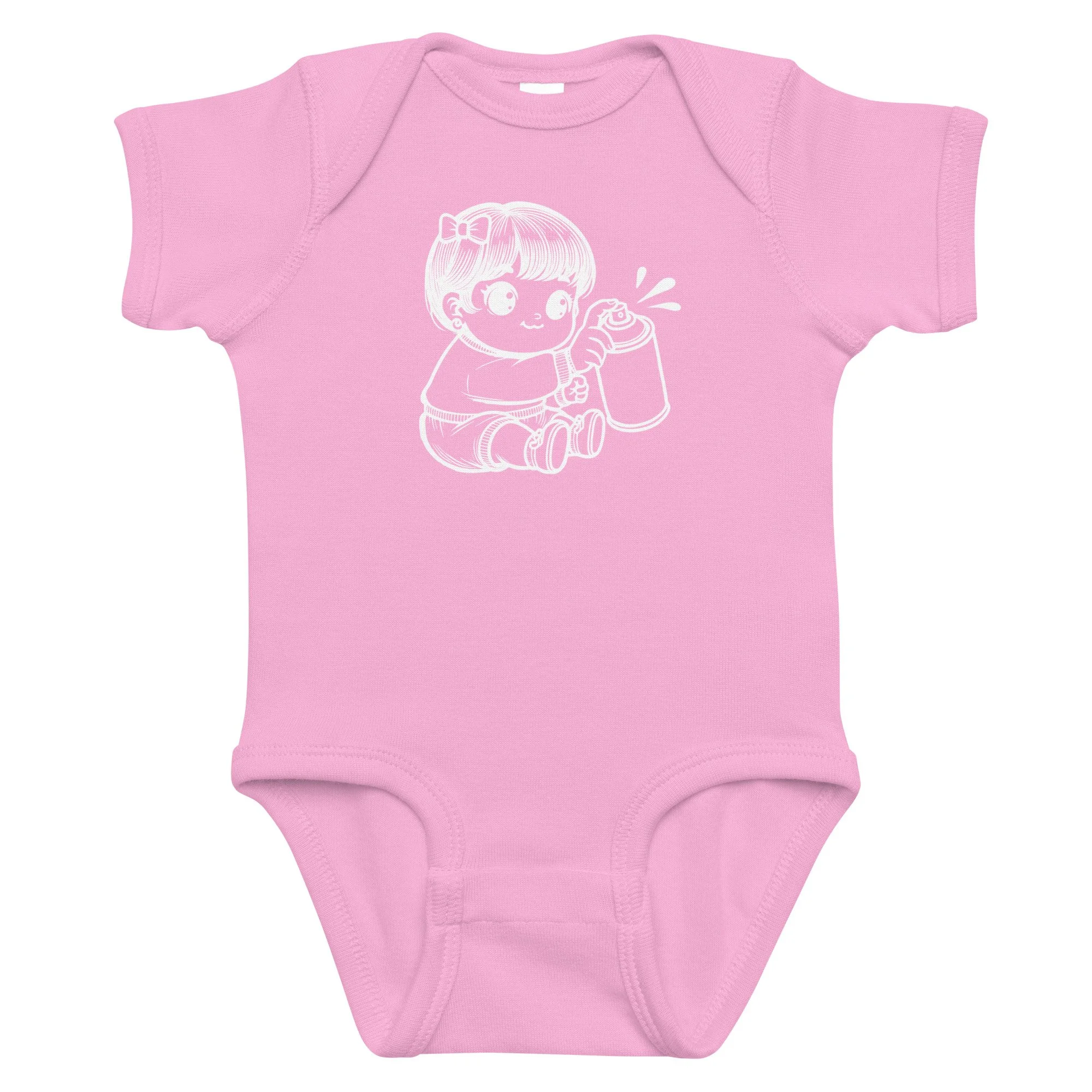 Baby Girl Graffiti Kids design by TSEL - Infant bodysuit