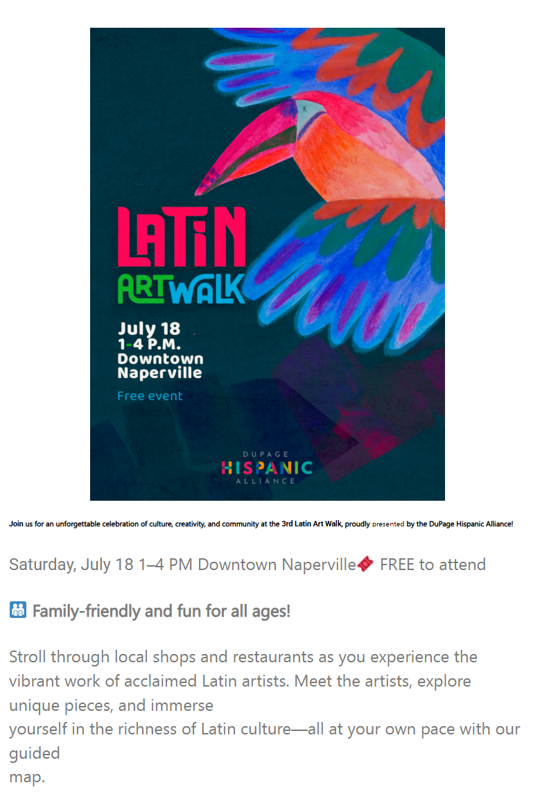 3rd Latin Art Walk