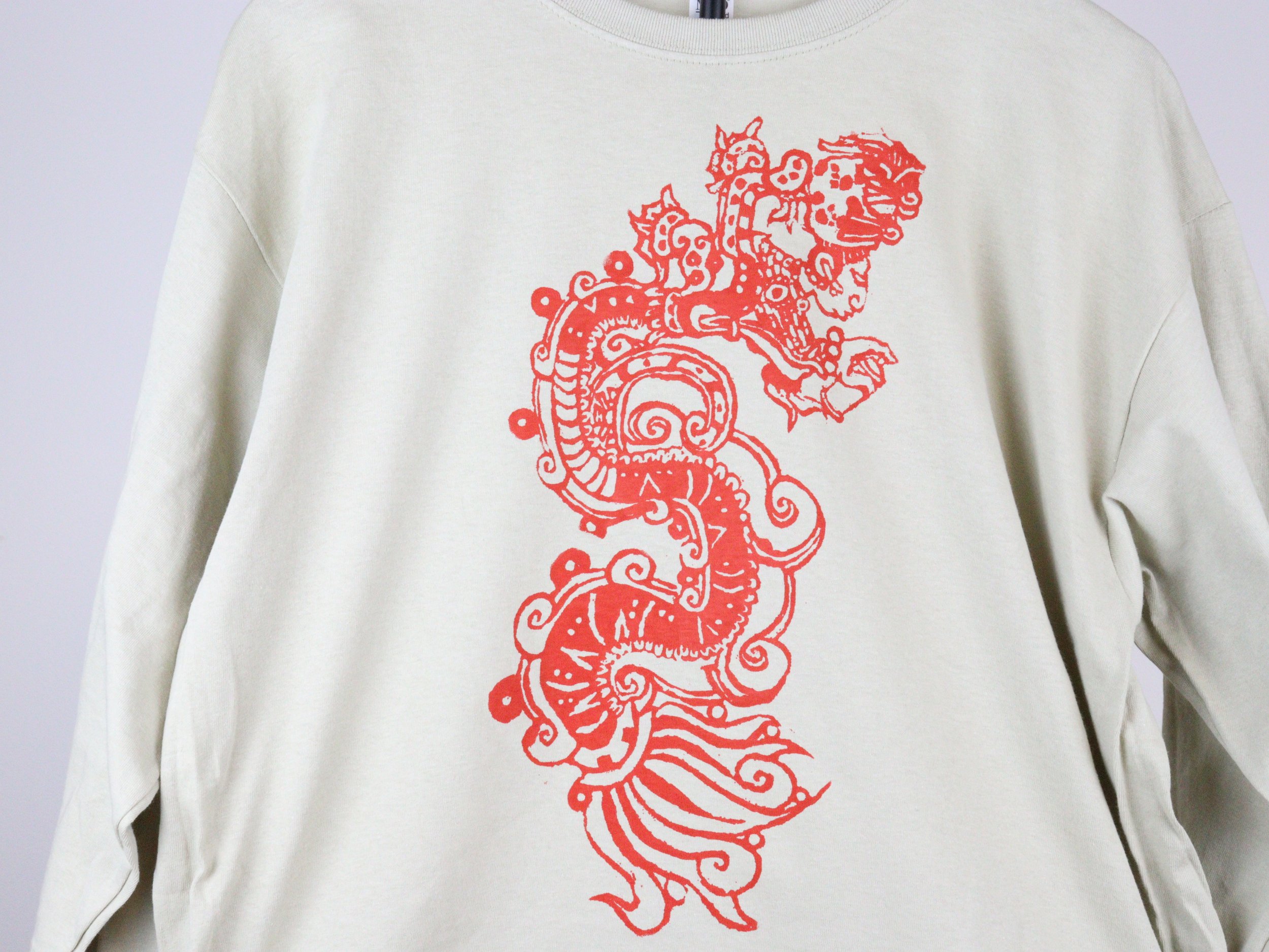 Mayan Graffiti Vision Lord Long Sleeve Closeup.JPG