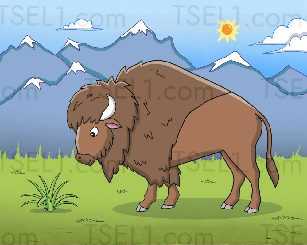 Plains Bison 10X8.png