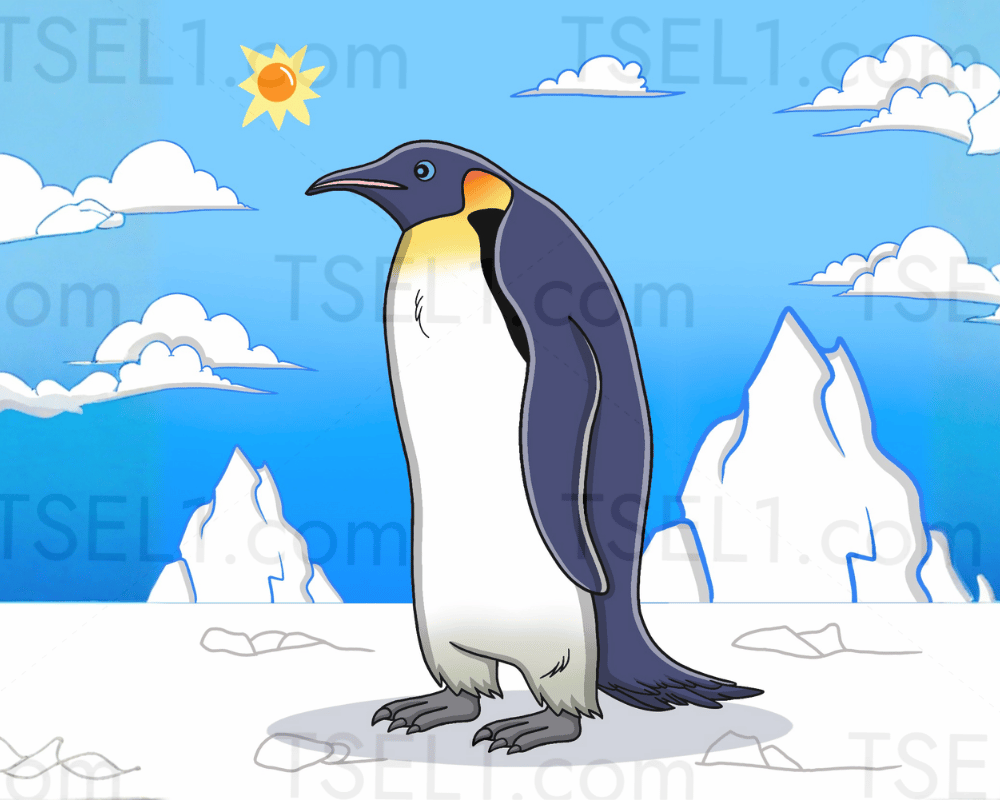 Emperor Penguin 10x8.png