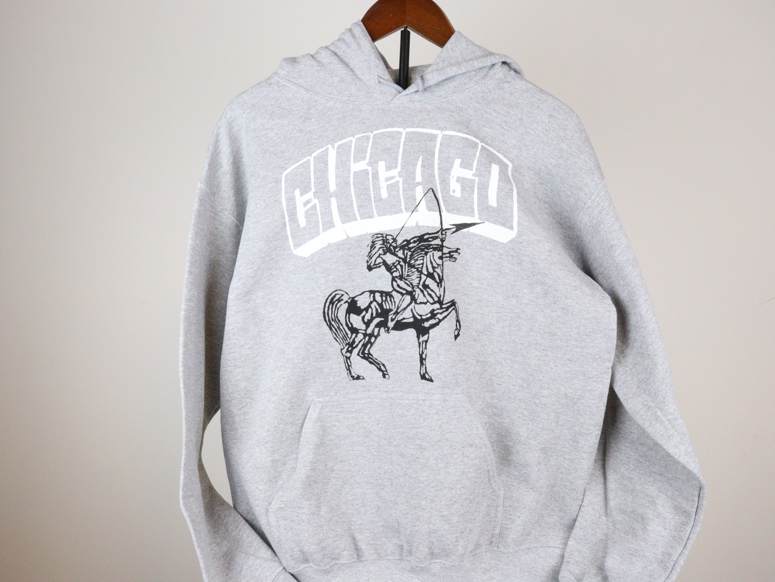 Block Chicago & Native Warrior on Horseback Hoodie.JPG