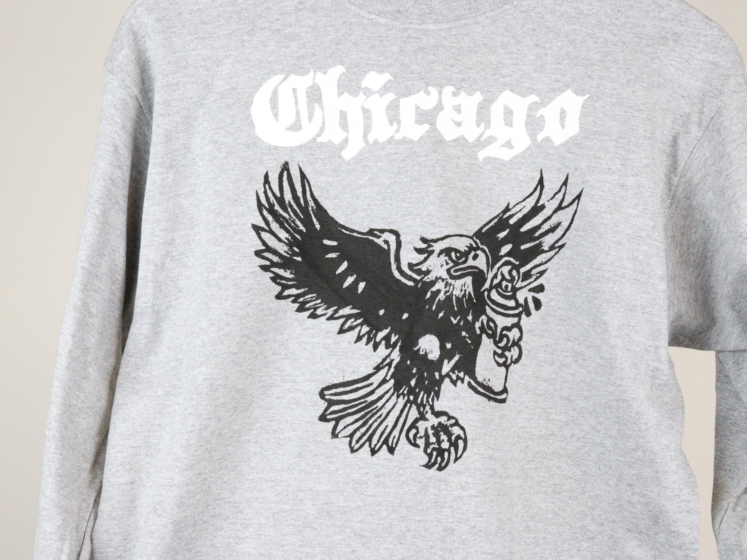 Old English Chicago & Eagle Lg Sleeve close-up.JPG