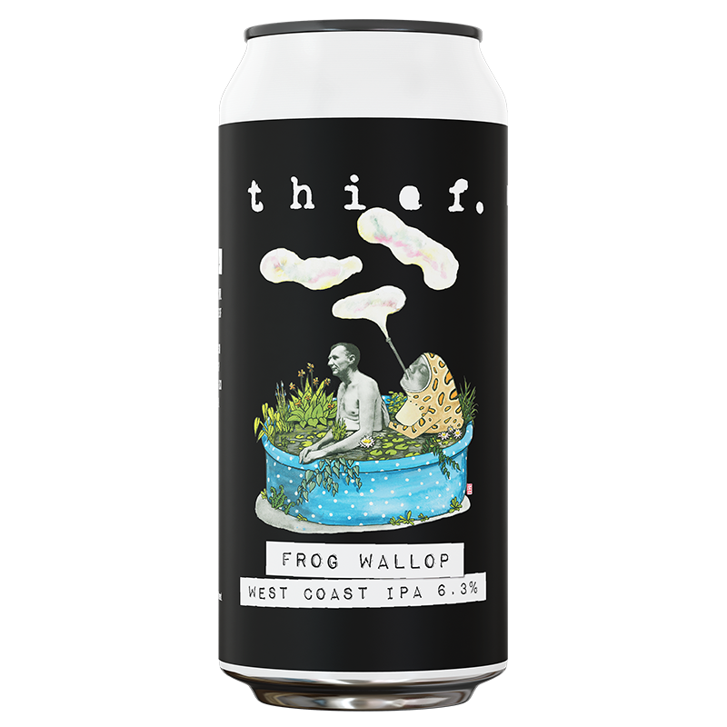Frog Wallop West Coast IPA 6.3% ABV