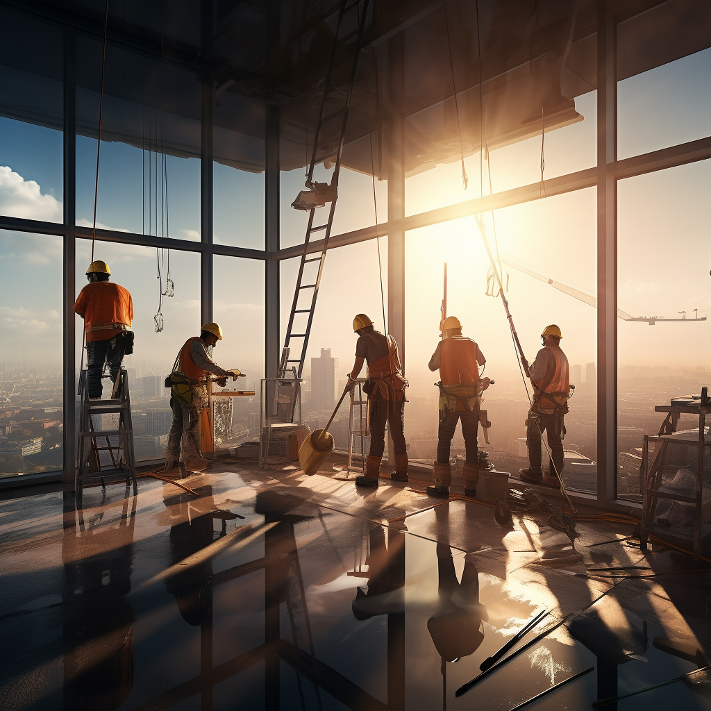 moisty5234_a_realistic_photo_of_a_crew_cleaning_windows_at_a_co_02003da2-239c-4266-96c1-ca79da05df4a.png