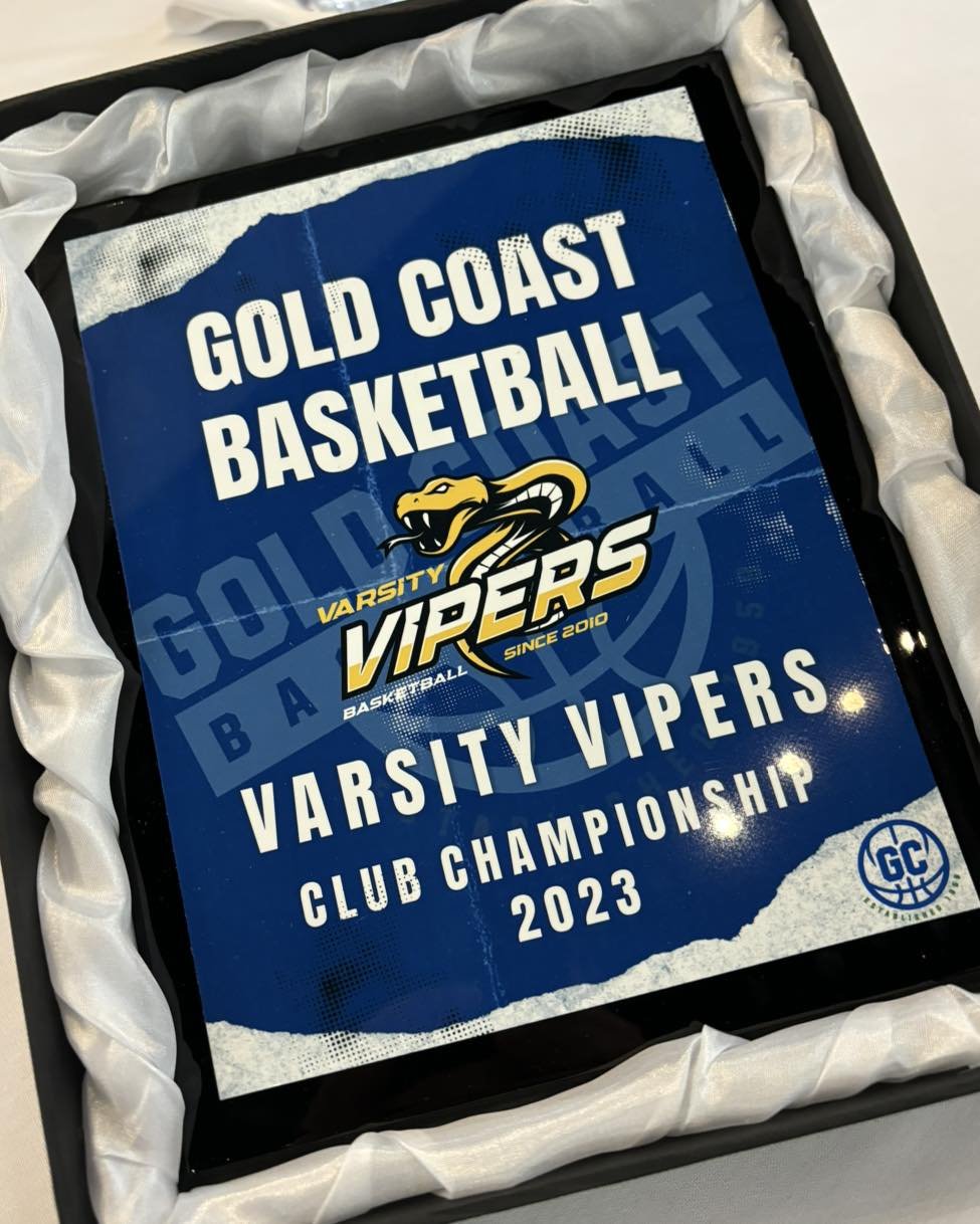 Huge congratulations to all of our Varsity Vipers players who picked up awards today at the u16 &amp; u18 Gold Coast Basketball Representative awards. 

Rep Coach of the year award went to Varsity Vipers Coaches Dale &amp; Kizzy Hinze and they also p