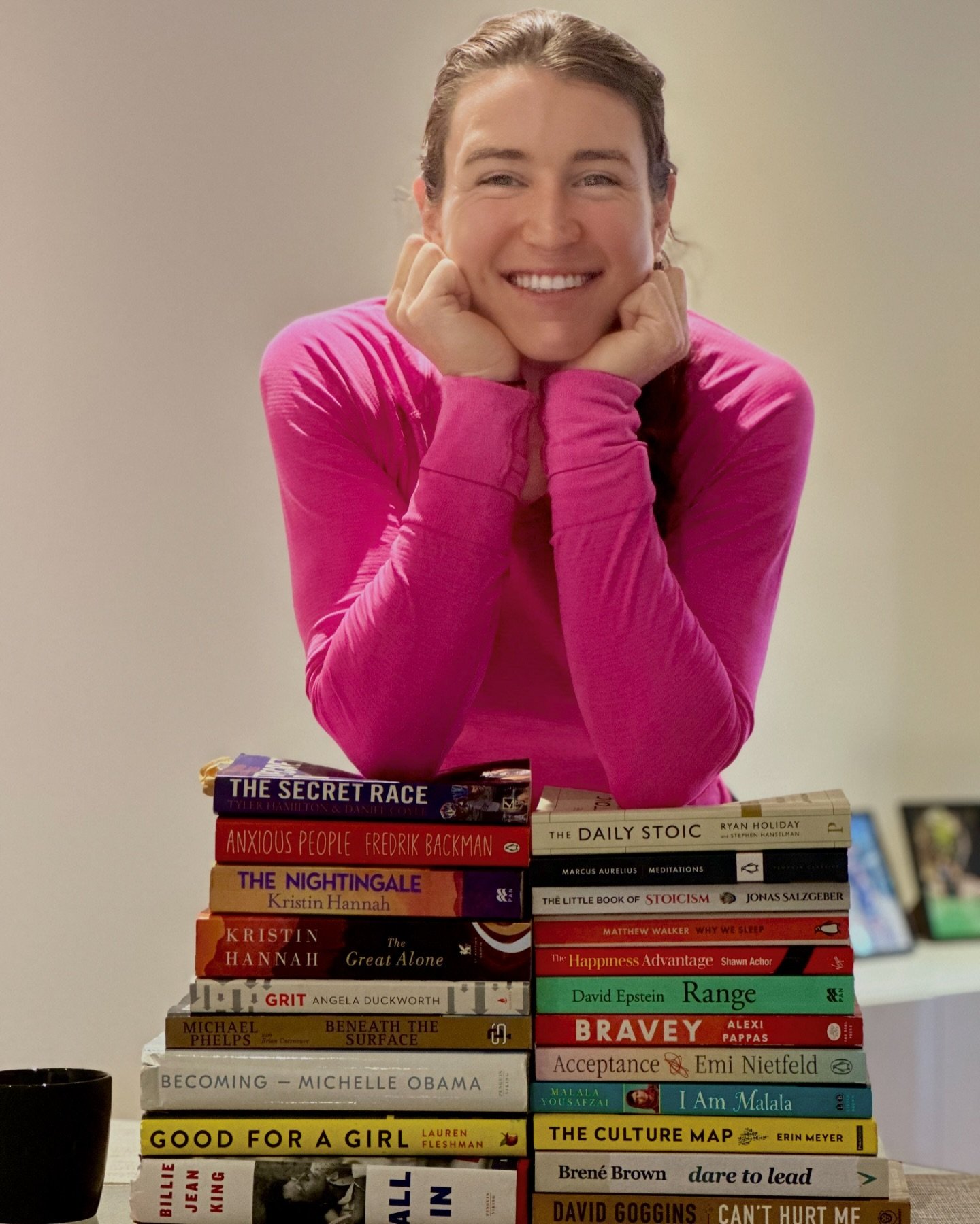 In addition to being an athlete, I am also a book worm who loves to read! 🤓 📚 Here are some good books I read lately. Any more you recommend? I&rsquo;m taking suggestions! 🙋&zwj;♀️