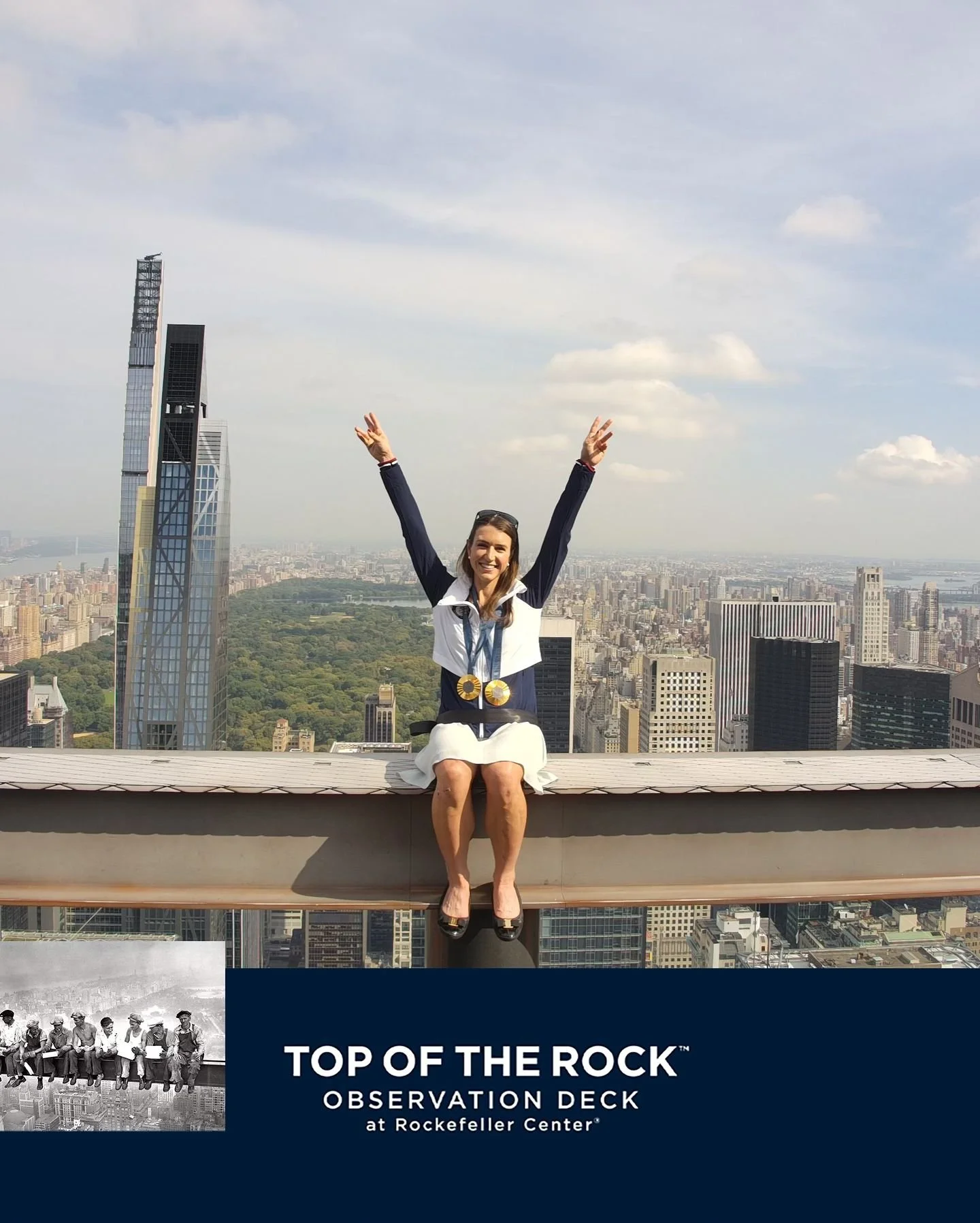 They say New York is the City of Dreams, and it’s definitely where my dreams got started…right at this backdrop in Central Park. Somewhere in those trees, 7 years ago, @mirrygee and @coachtpar taught me how to clip into pedals and ride a