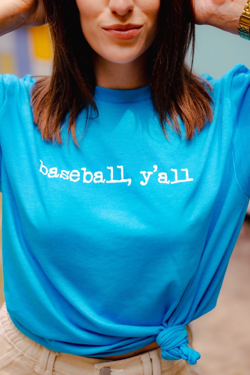Blue Baseball T Shirt