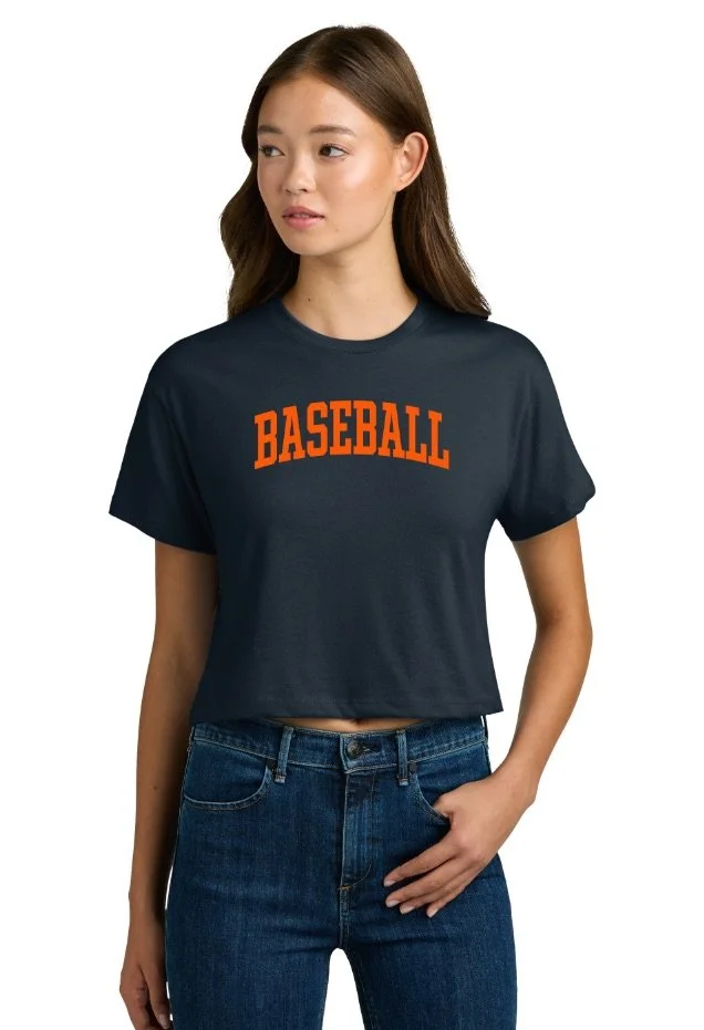 Baseball Crop Tee