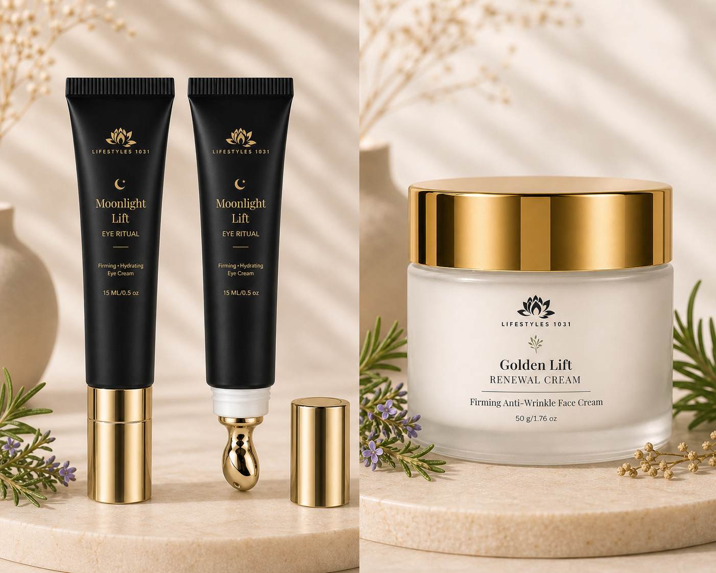 The Lift Ritual Duo | Firming Face Moisturizer and Eye Cream