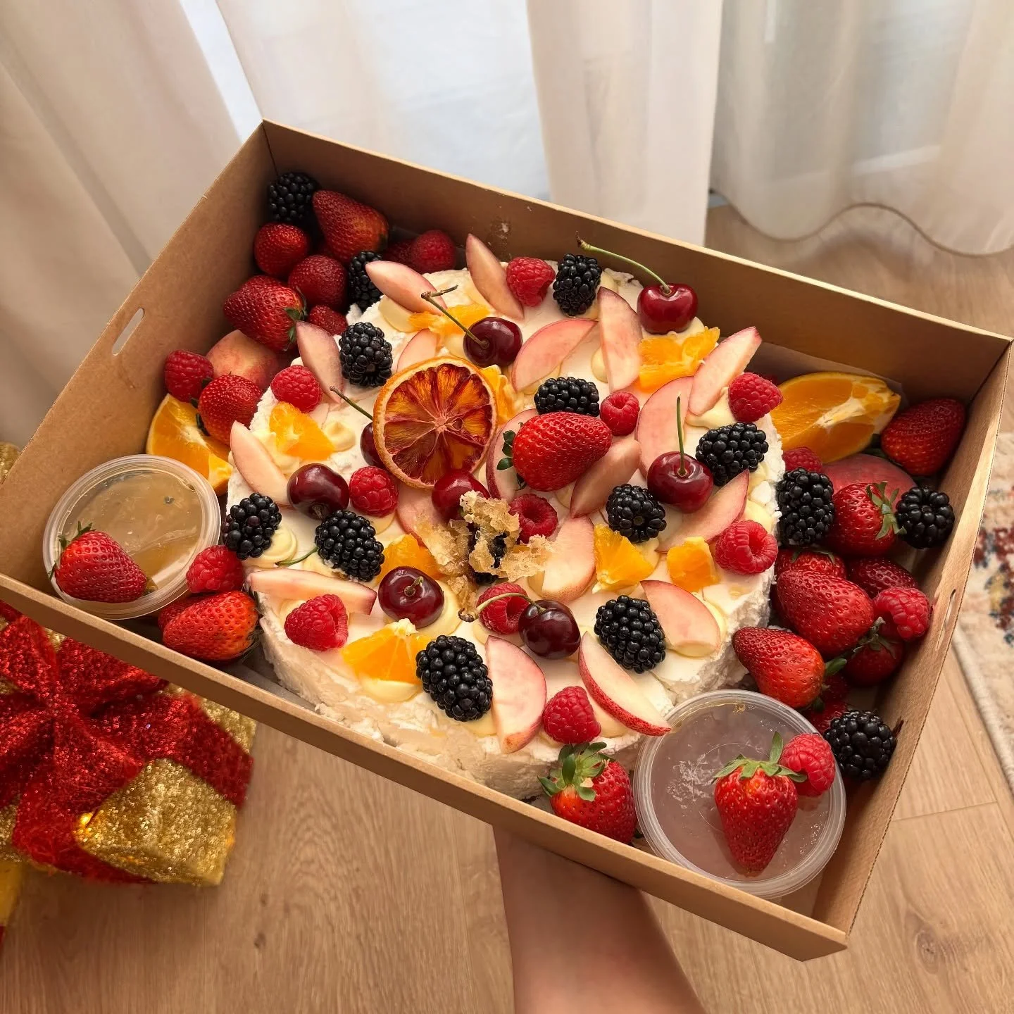 Christmas 2025 is hereeeee!! 🎄🧑🏻&zwj;🎄 🎁 
Introducing our pavlova cake, homemade treat box and our Christmas mixed box. More info on our website where you can also place an order! 🫶🏼🫶🏼🫶🏼