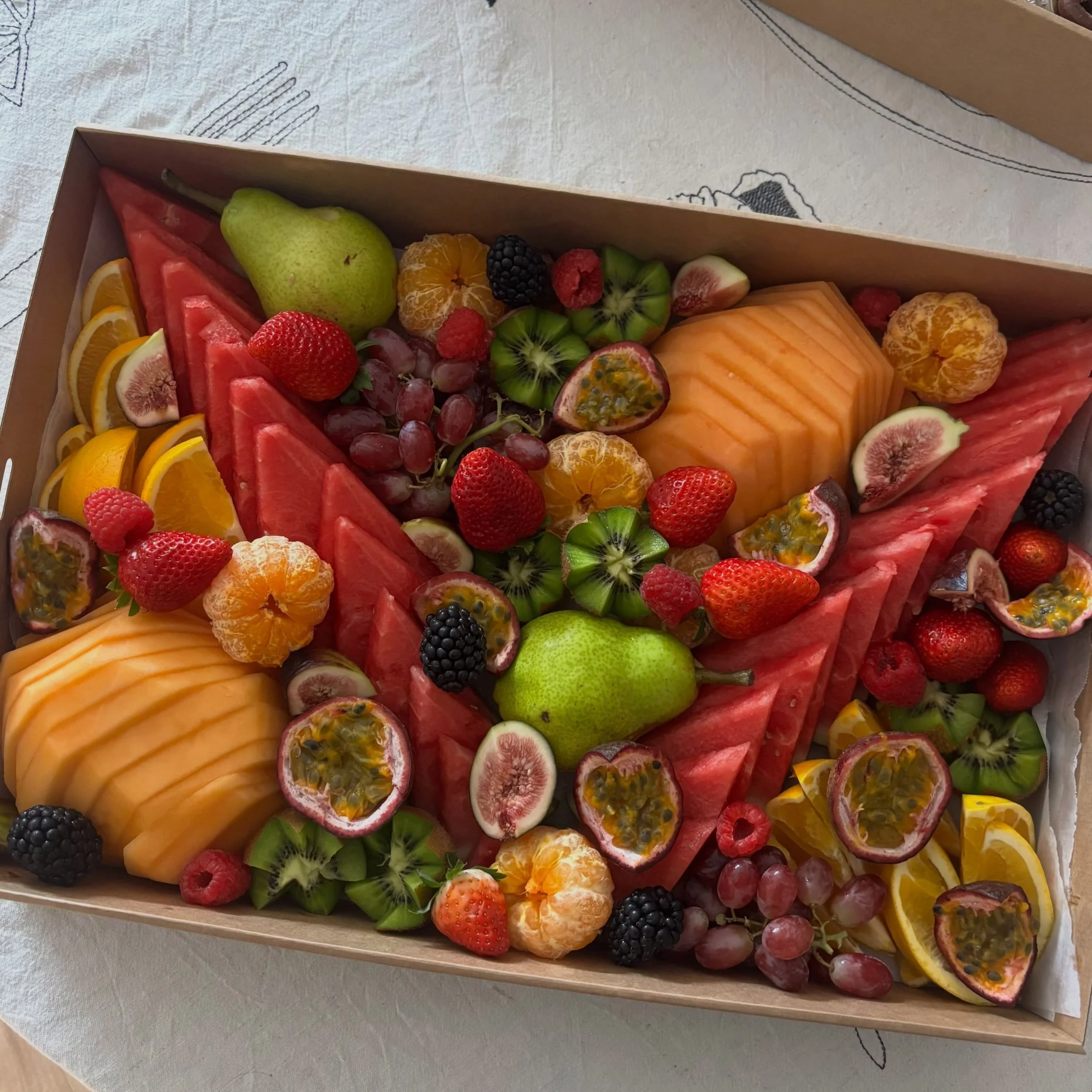 We reopen Monday and I can&rsquo;t wait!! Head to our website to submit an order x🍏🍐🍇🍓🫐🍑🥝🍉🍊