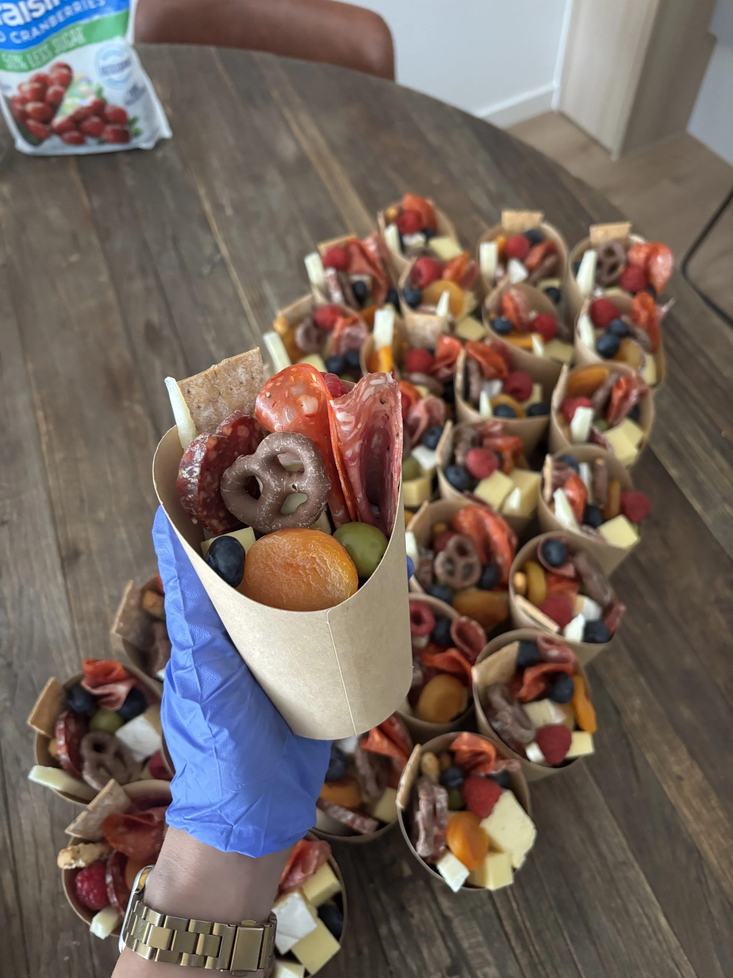 Nut free grazing cup