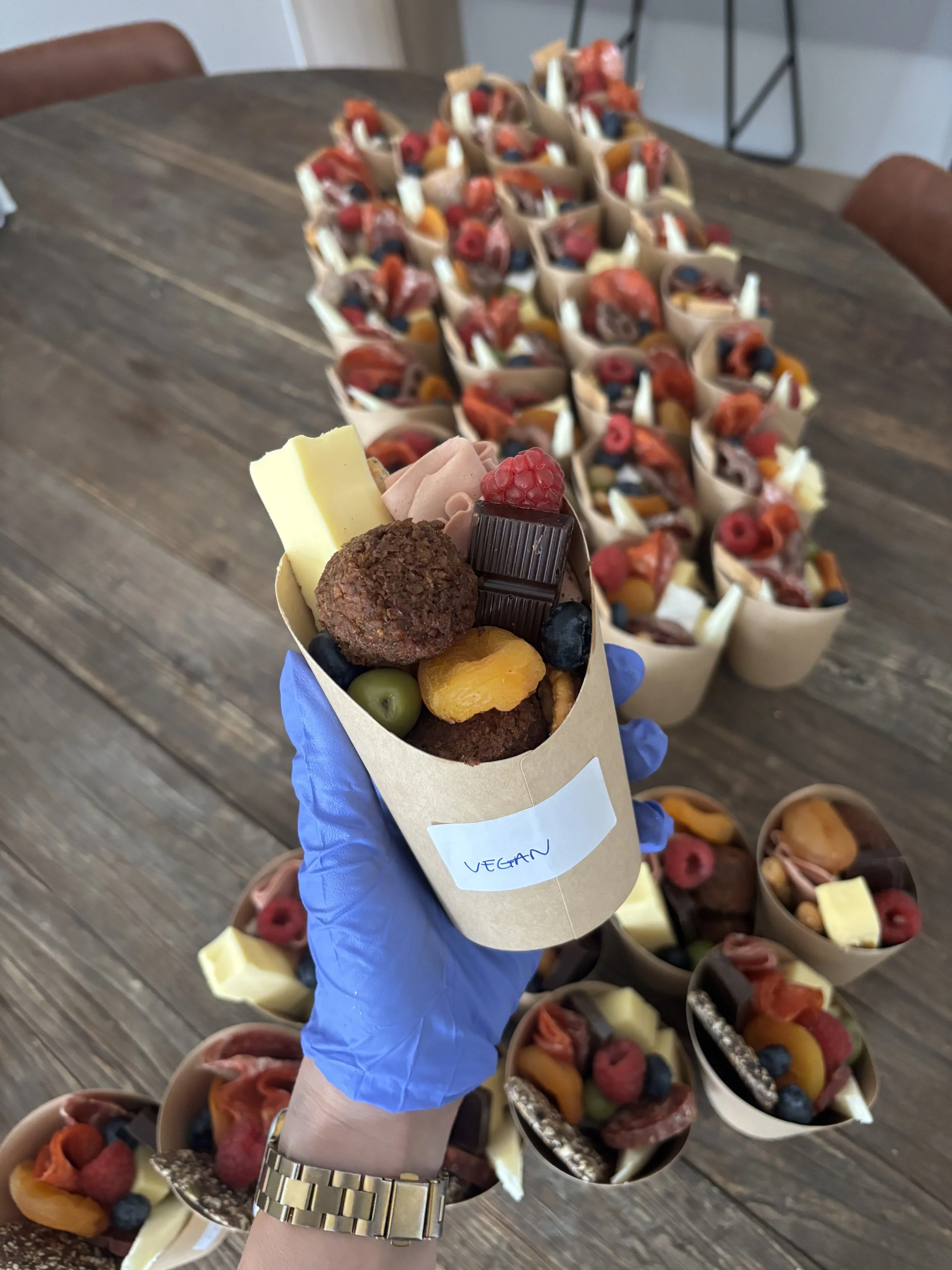Vegan nut free grazing cup