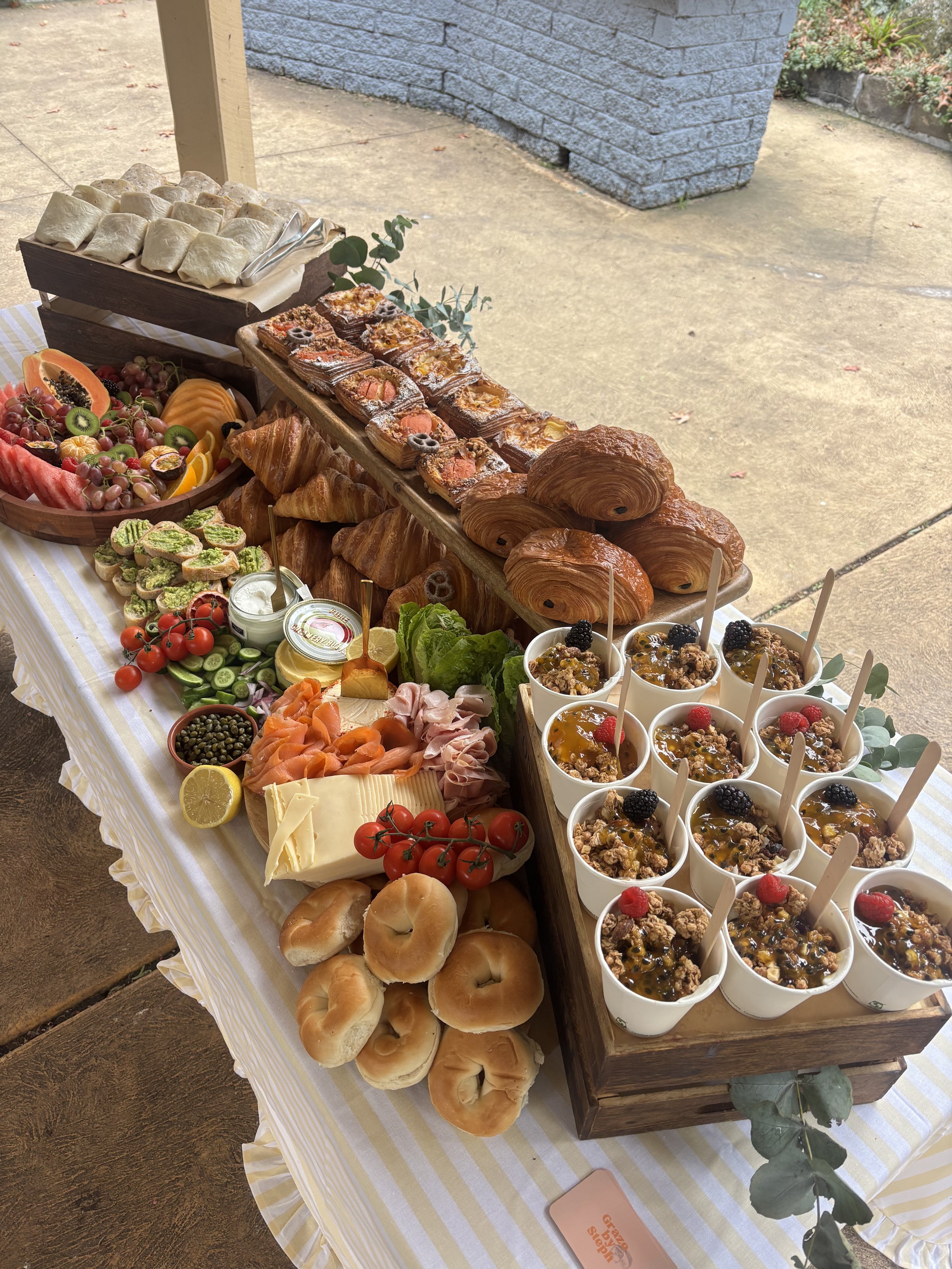 1 metre brekky with wraps