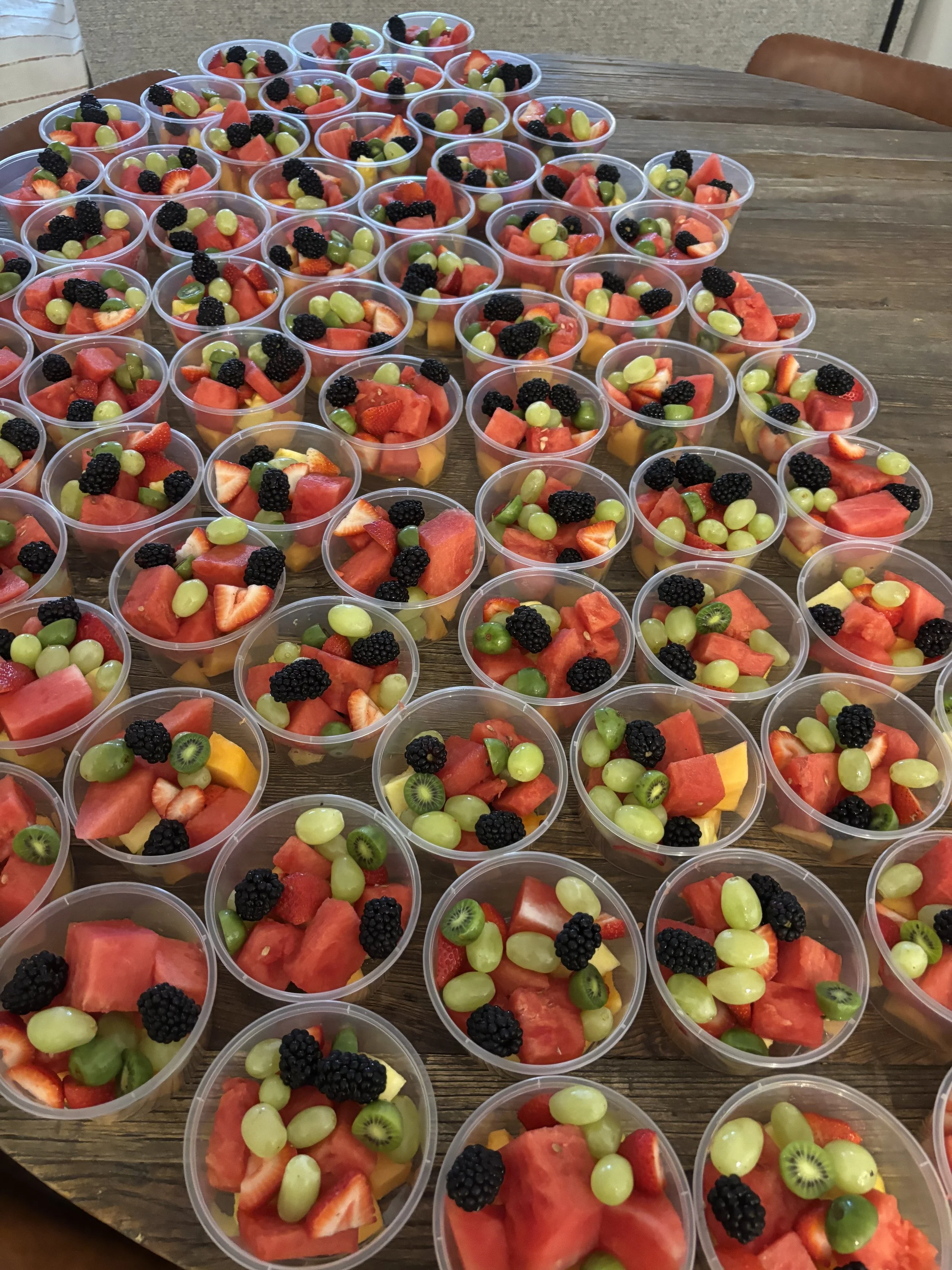 
Fruit cups