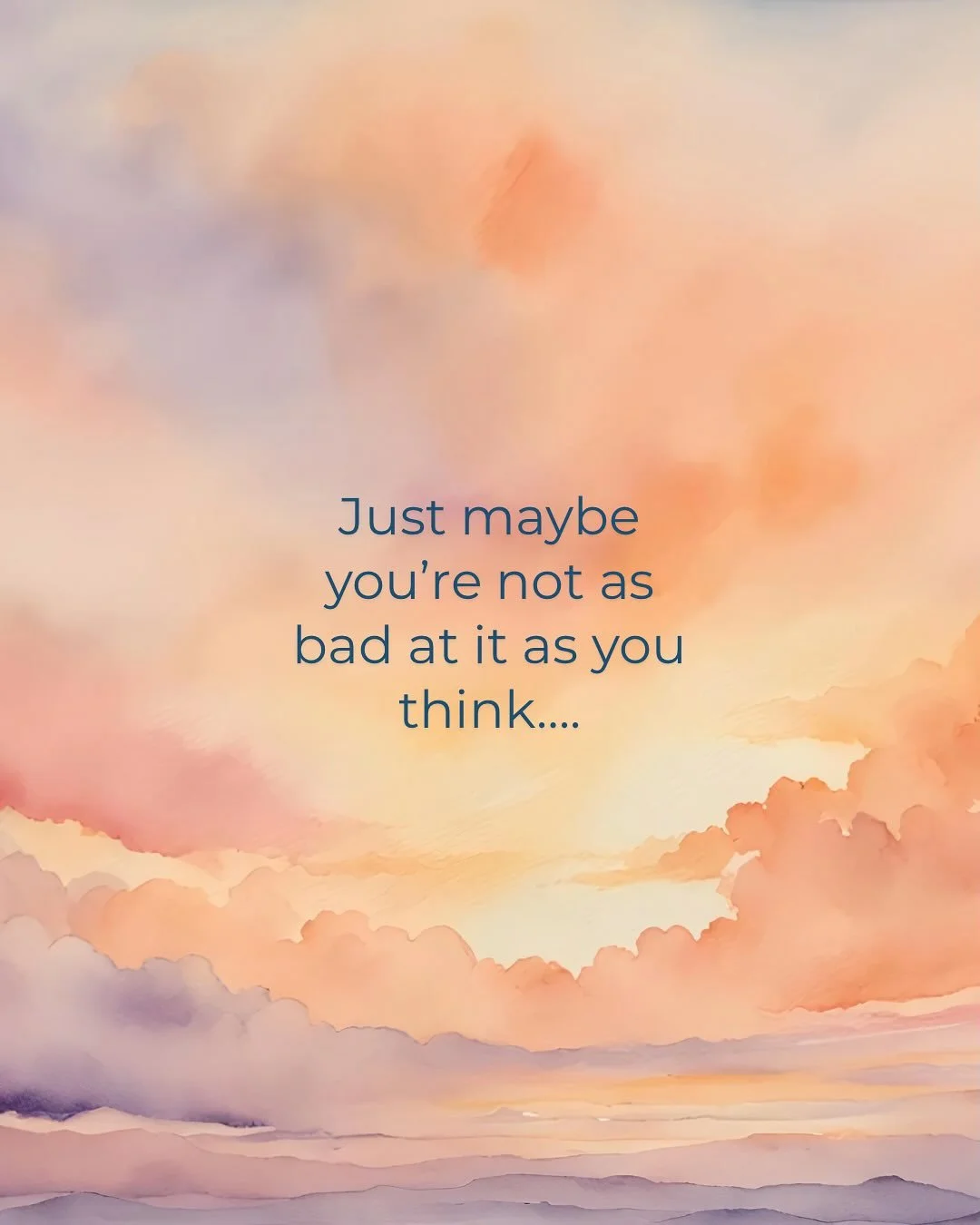 It&rsquo;s quite possible 💛 highly possible ✨

When the inner critic is v loud and negative, a strong dose of sweet self-compassion can feel like a soothing balm. 

Practice practice practice 🙏🏻✨♾️