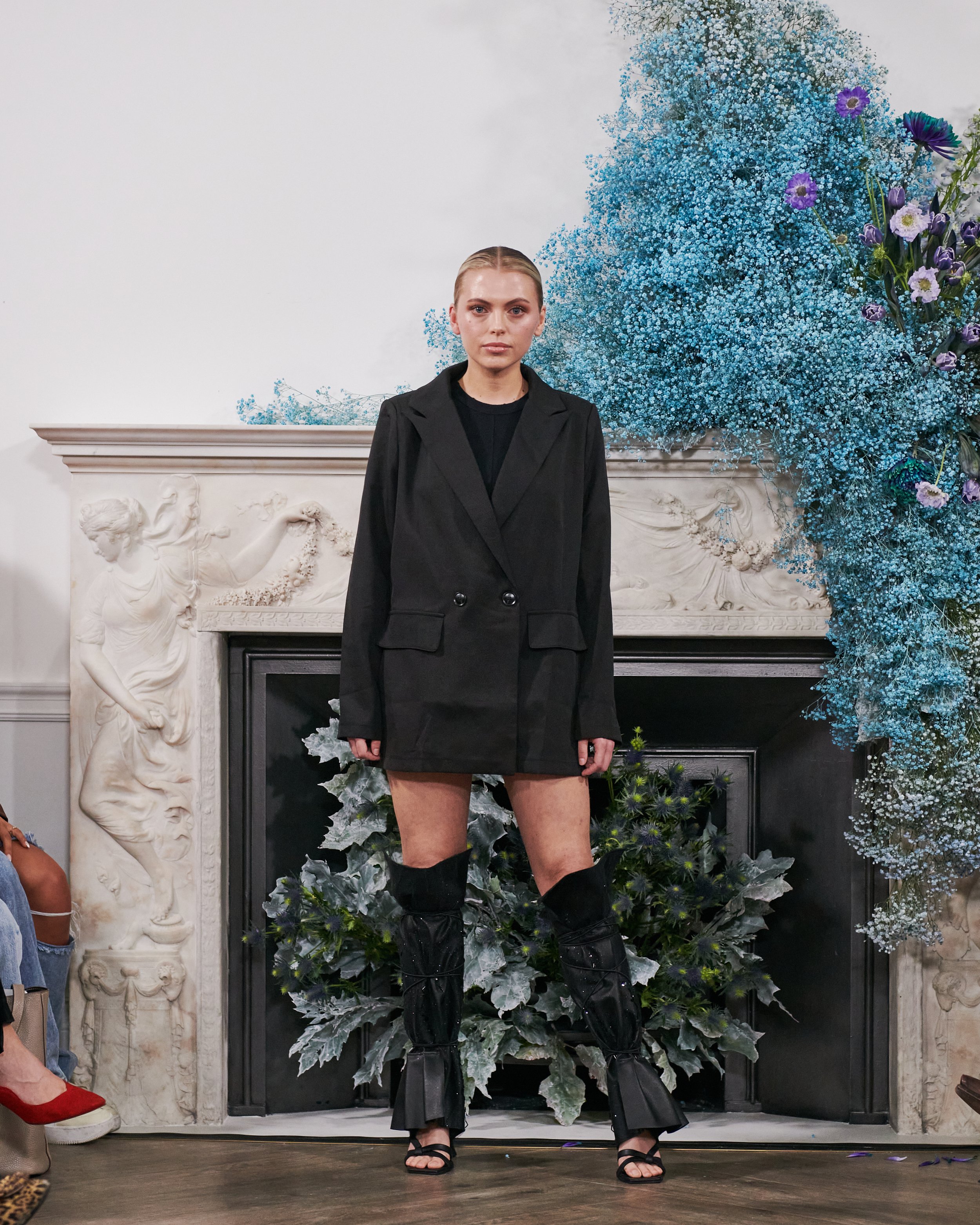 Look 1: JCA MA x PATRICK MCDOWELL LONDON FASHION WEEK SHOW