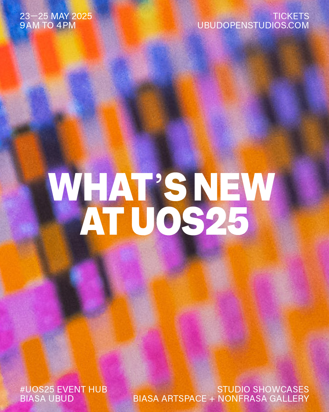 5 major changes for Ubud Open Studios 2025 