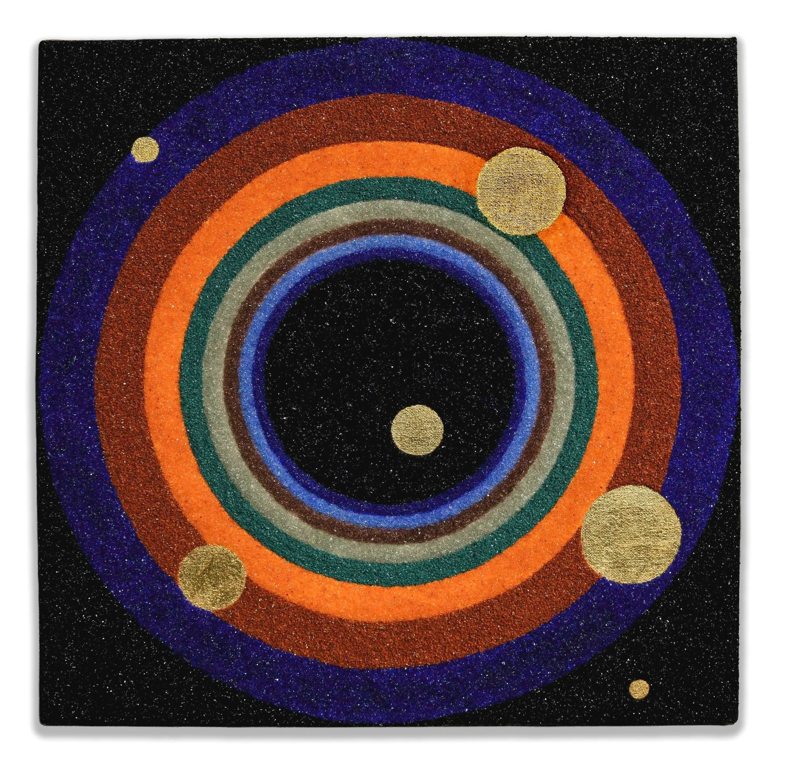 Orbital I - Wall Art Work in MicroCristallo Fusione