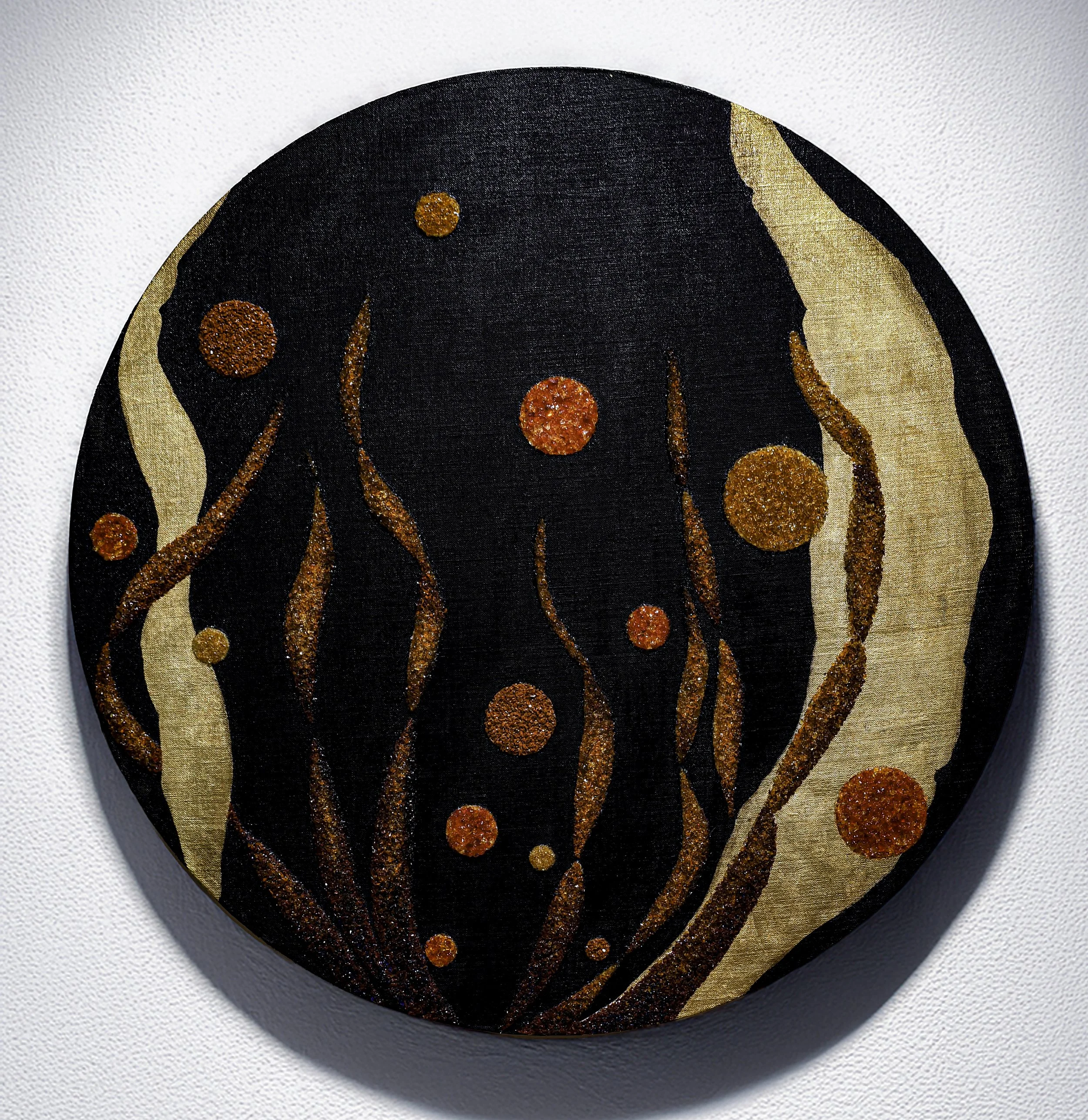 Primordial Origins II — One-of-a-Kind Circular Wall Work in MicroCristallo Fusione