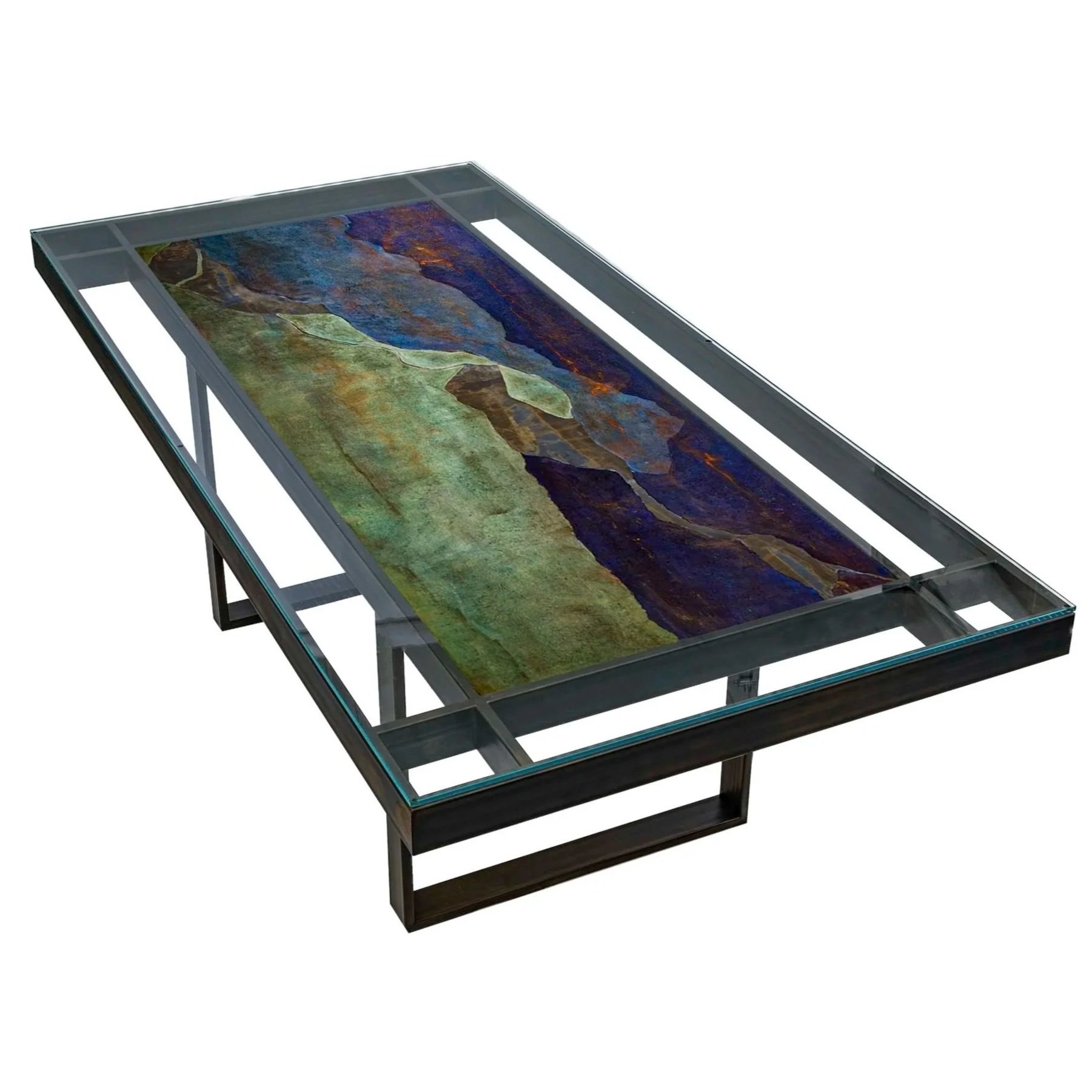 "THAT DAY BY THE LAKE" — One-of-a-Kind Sculptural Dining & Statement Table