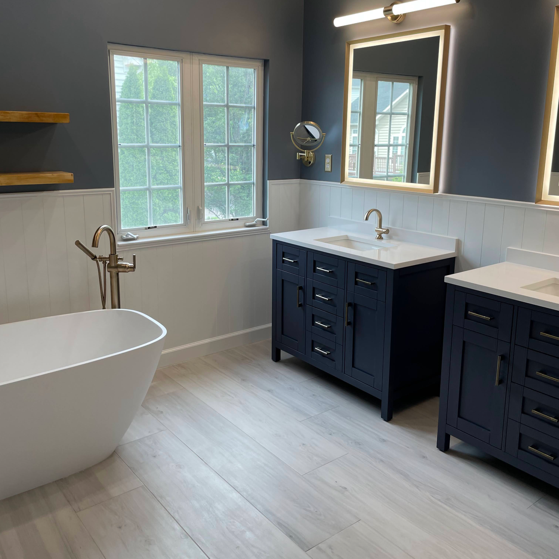 Porcelain Heated Tile Floor