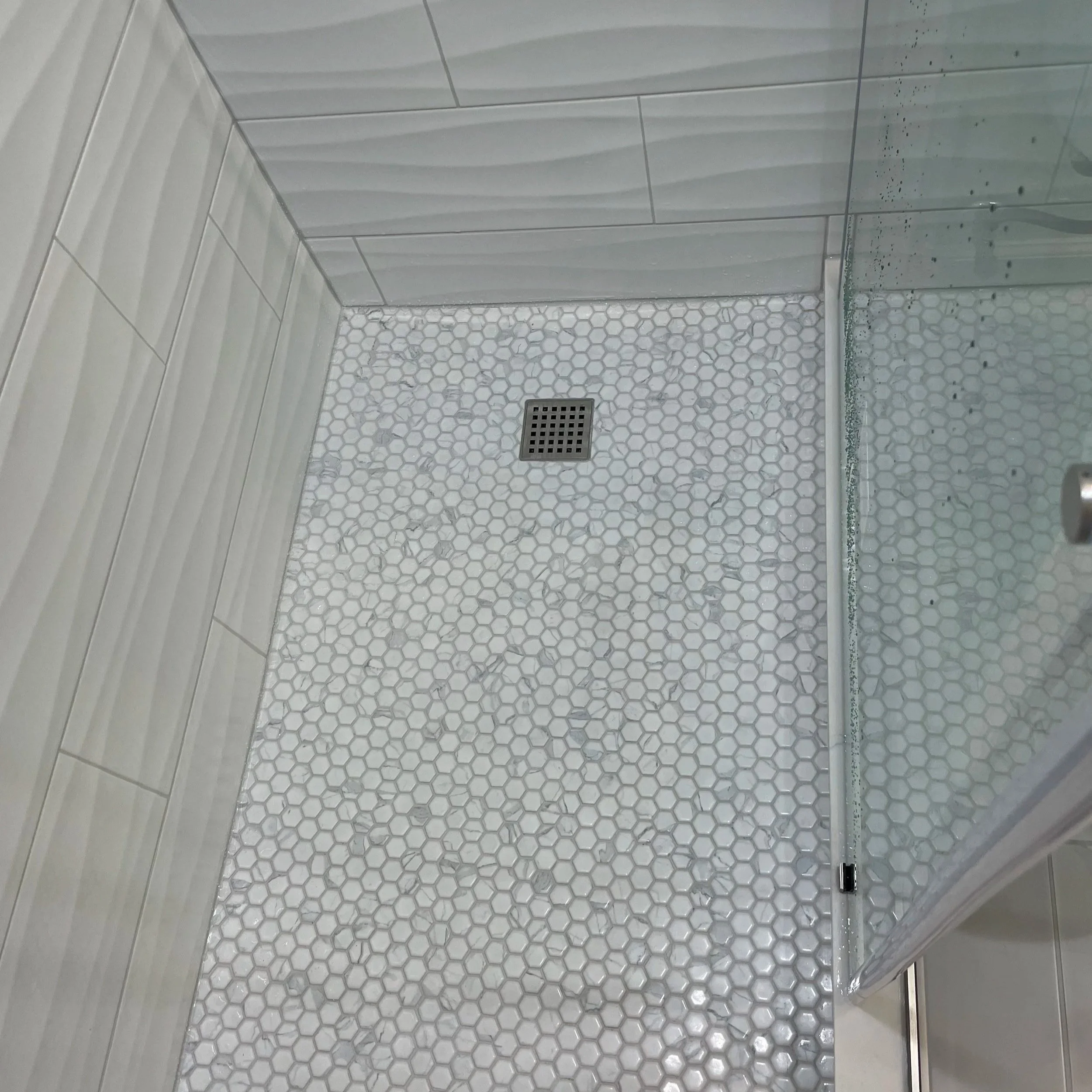 Soft hexagonal tile from The Tile Shop