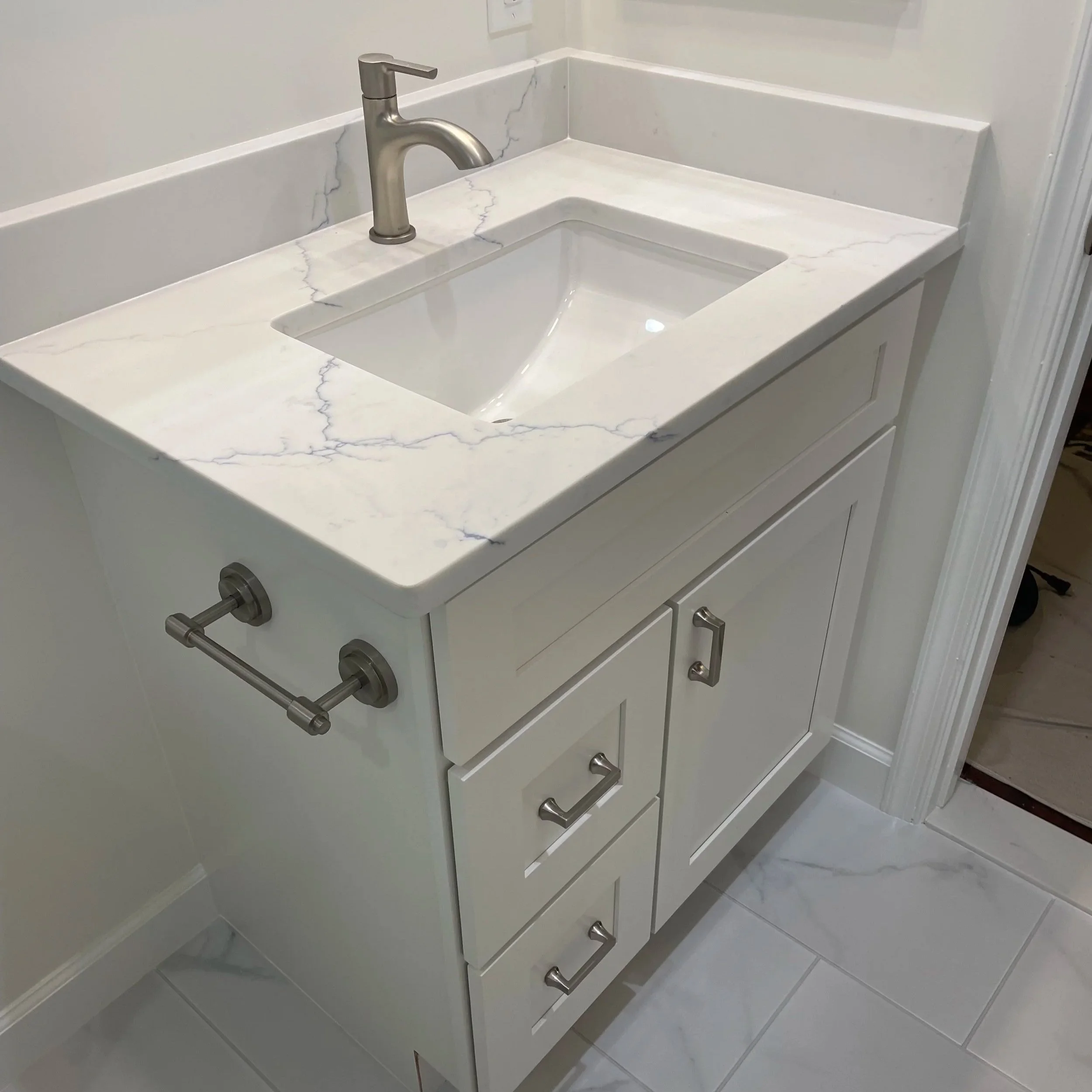 Vanity from KCD with MSI countertop