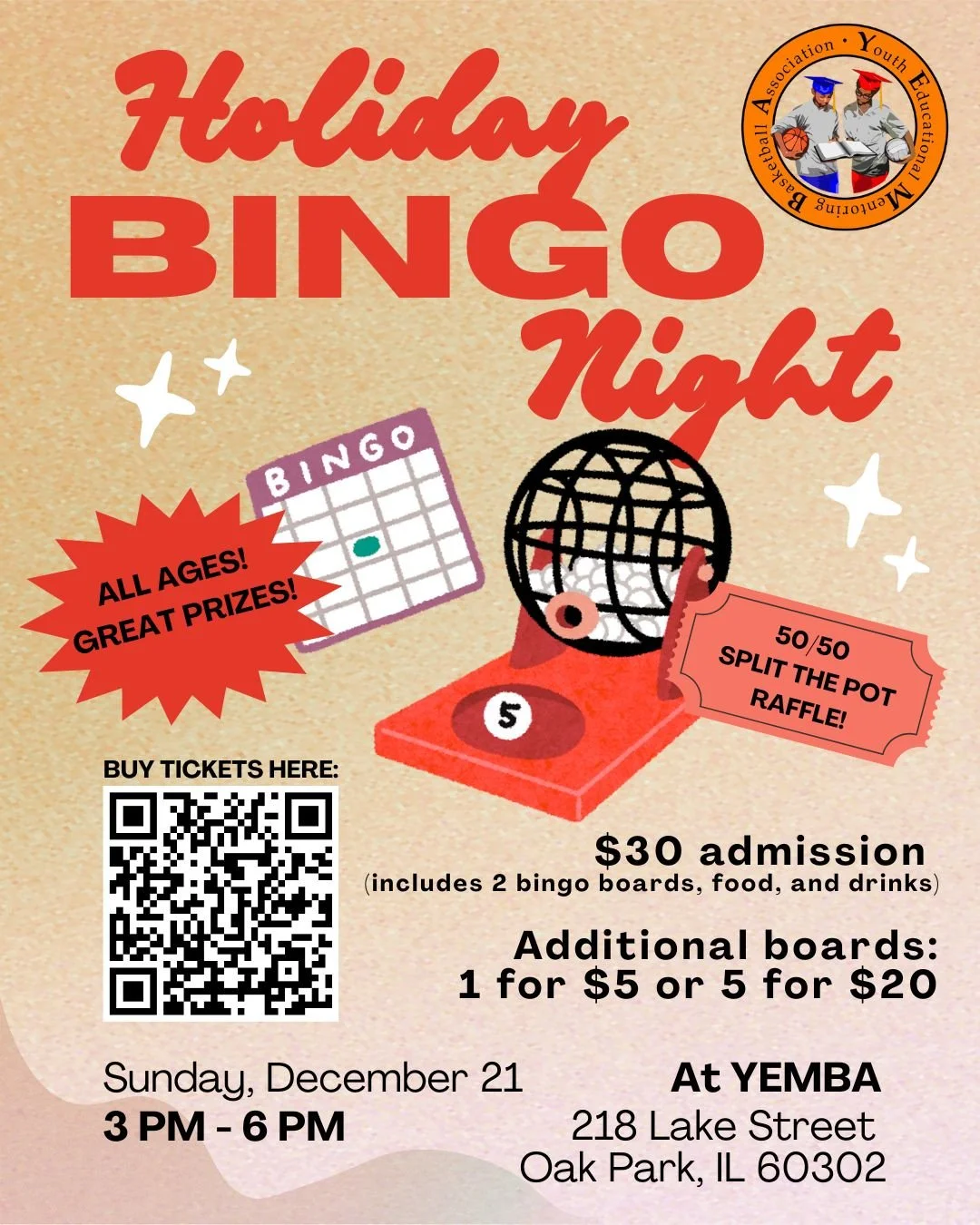 Holiday Bingo Night
