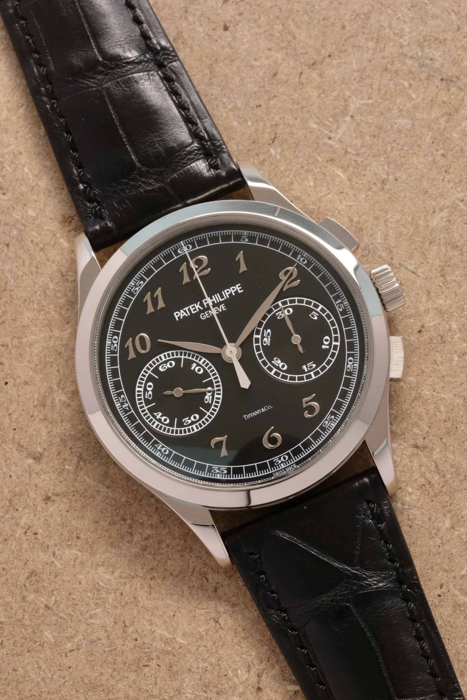 【非売品・未使用】Patek Philippe グローブ Patek Philippe Chronograph 5170G Silver Dial Mens Watch Box