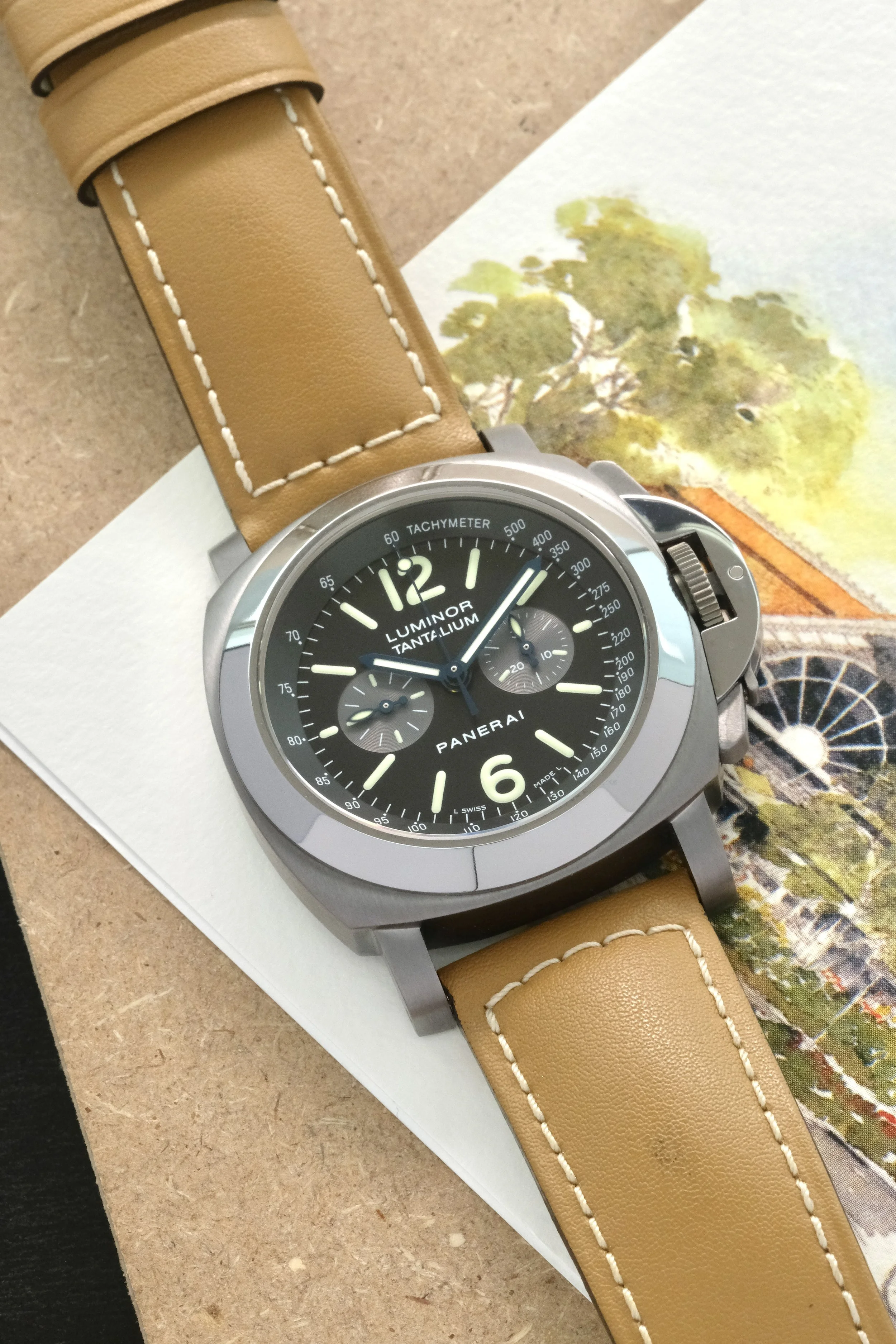 Panerai PAM192 Luminor Chrono Tantalium