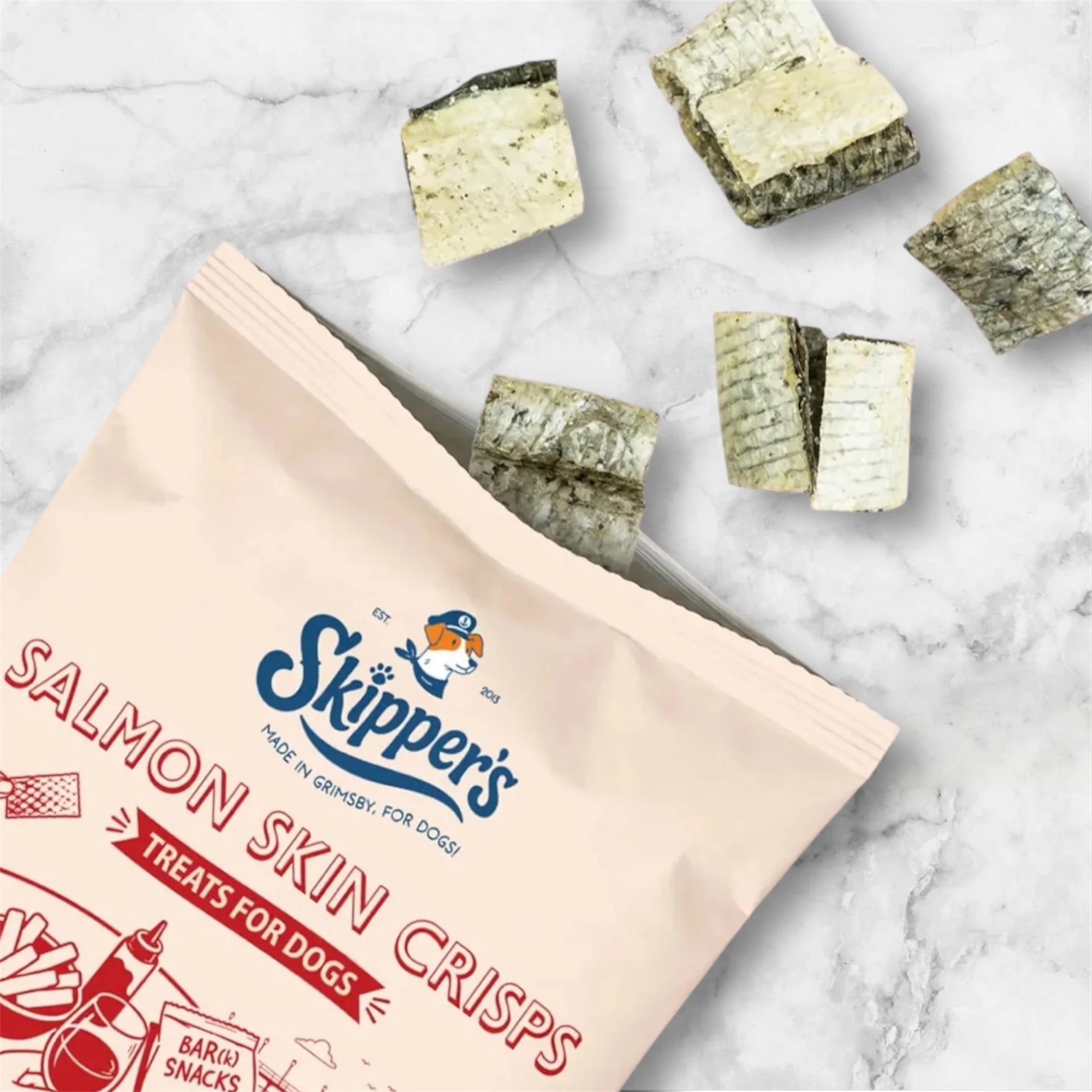 Salmon Skin Crisps 15g