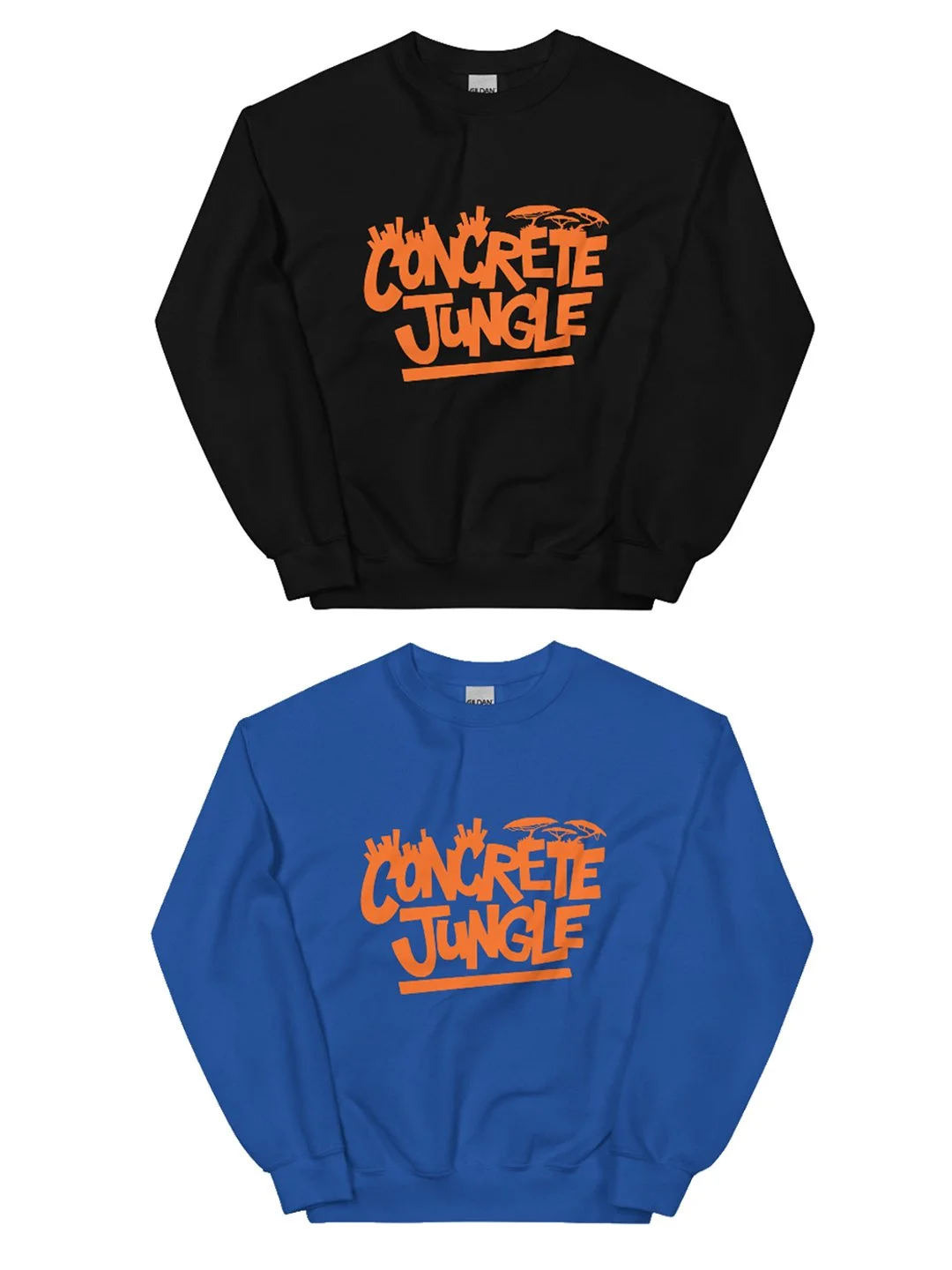 Concrete Jugle Logo Sweatshirt- Knicks Pack $45