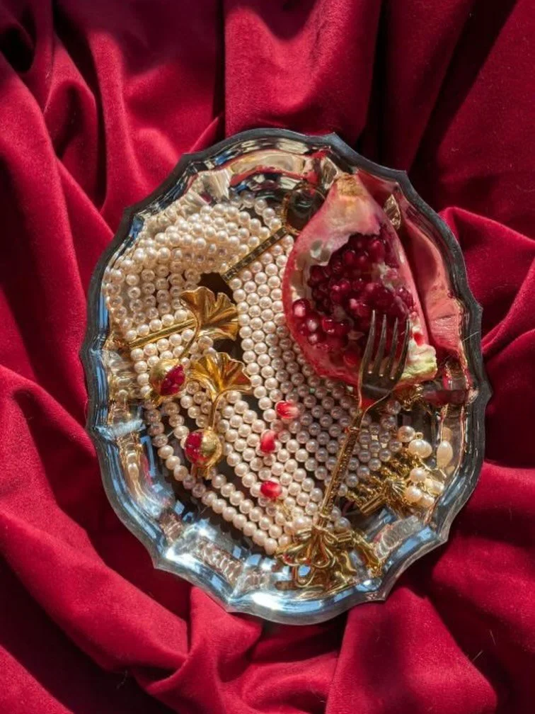 Happy solstice to all from Turkiye 🌙 Where on the longest night of the year, tradition is to break the pomegranate &mdash; the fruit of abundance &hearts;️ As the sun turns back toward us, and blessings scatter like seeds of stars spinning into ligh