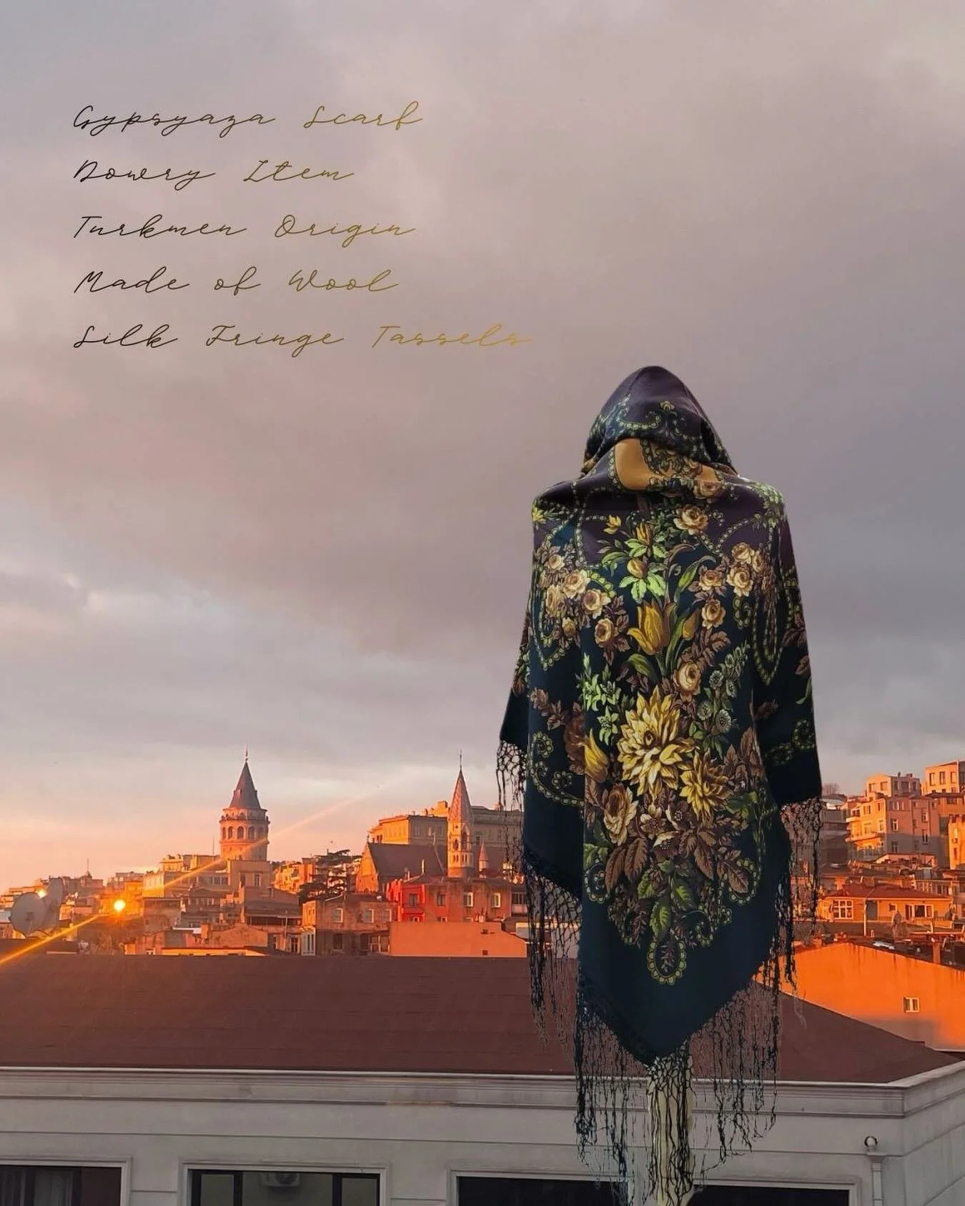 Congratulations to the lovely @tomtom.textiles who recently opened a new shop in Istanbul. They have one of the most beautiful collections of vintage piano shawls I&rsquo;ve ever seen, most of which are items well preserved from a dowry. If you ever 