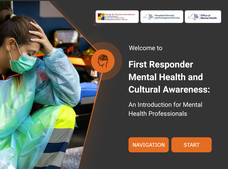 New York State Office of Mental Health // First Responder Mental Health and Cultural Awareness